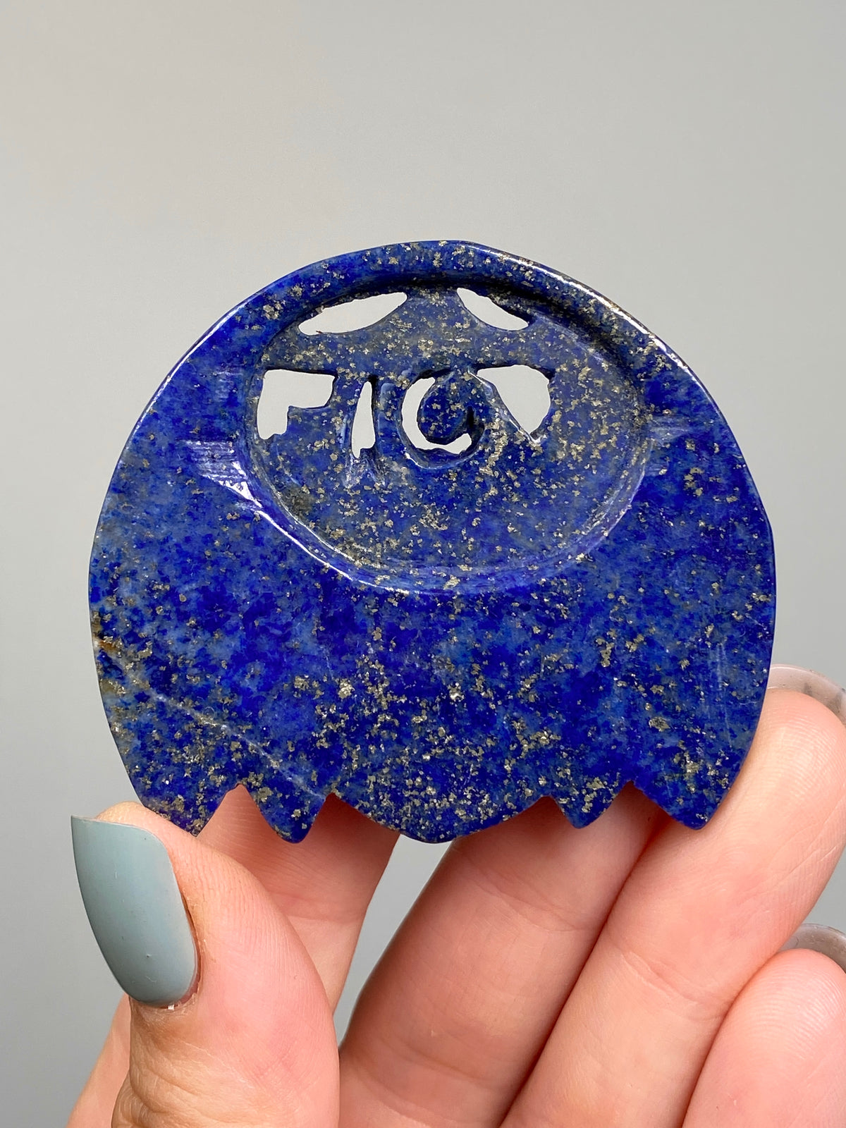 Lapis Lazuli Scarab (C)
