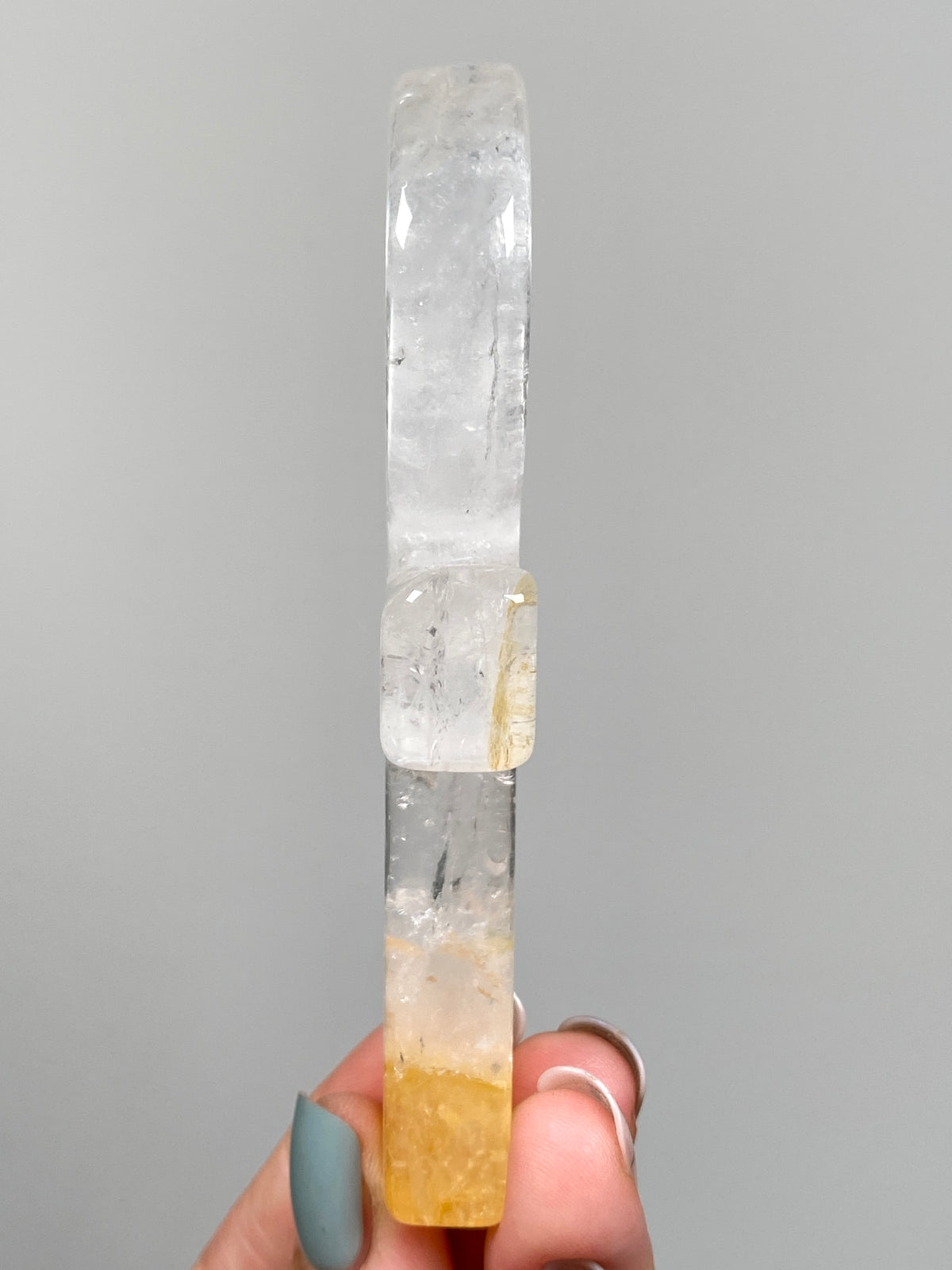 Golden Healer Quartz Ankh (C)