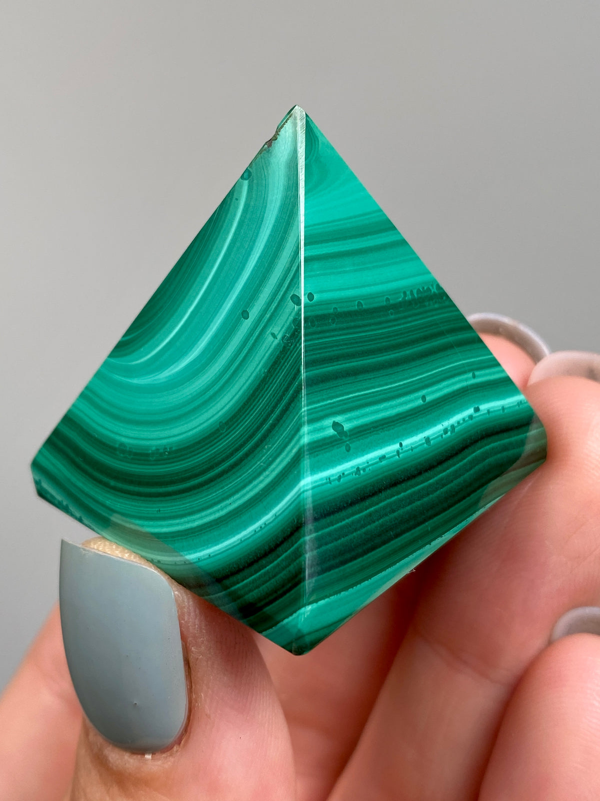 Malachite Pyramid (B)