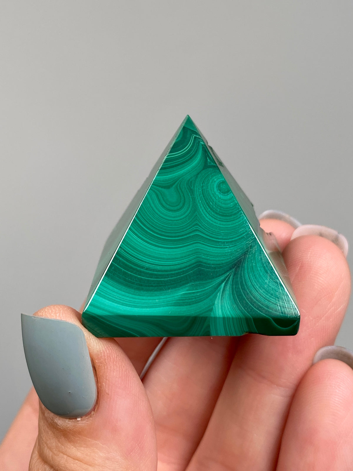 Malachite Pyramid (A)