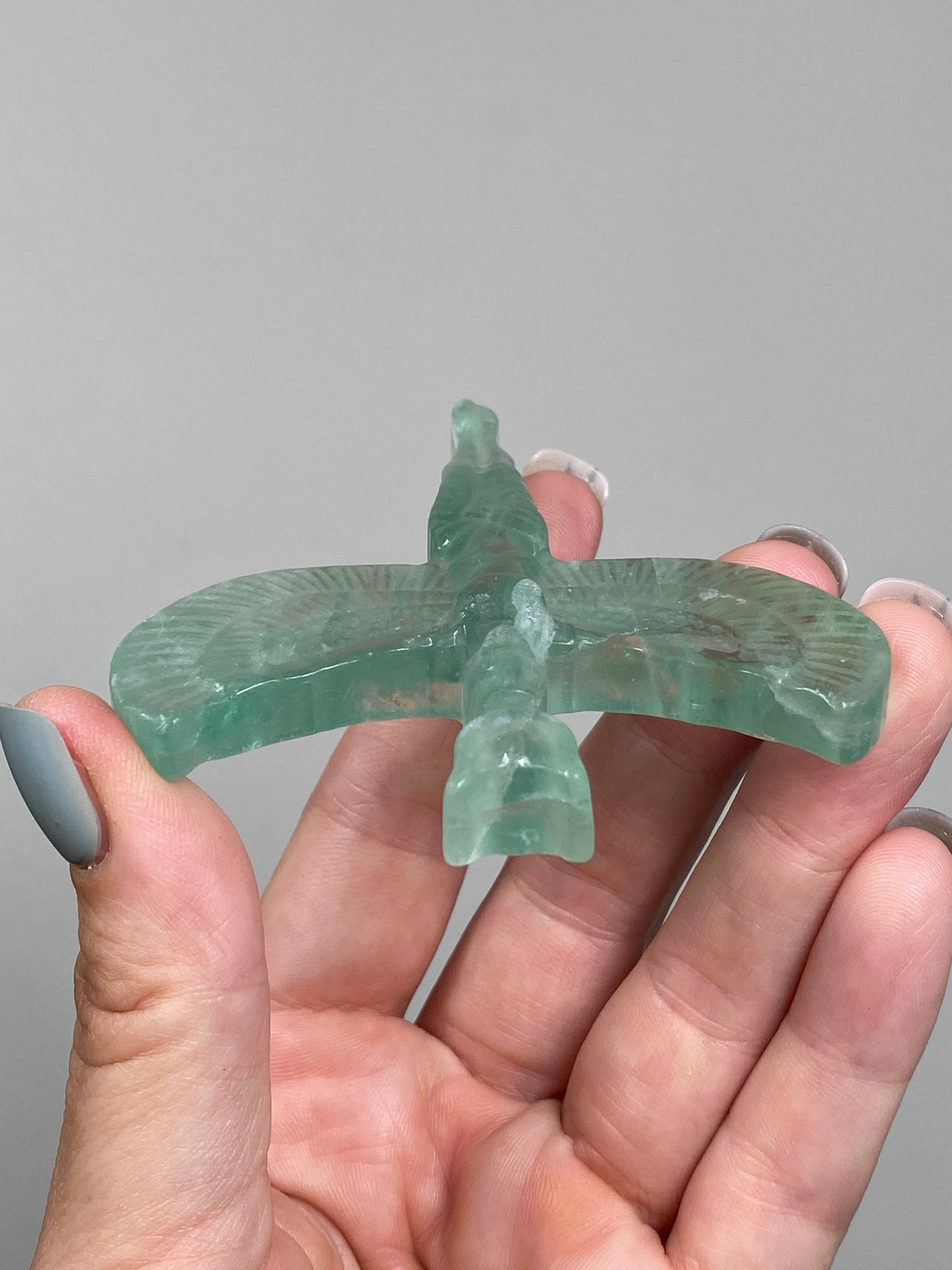 Green Fluorite Goddess Isis (E)