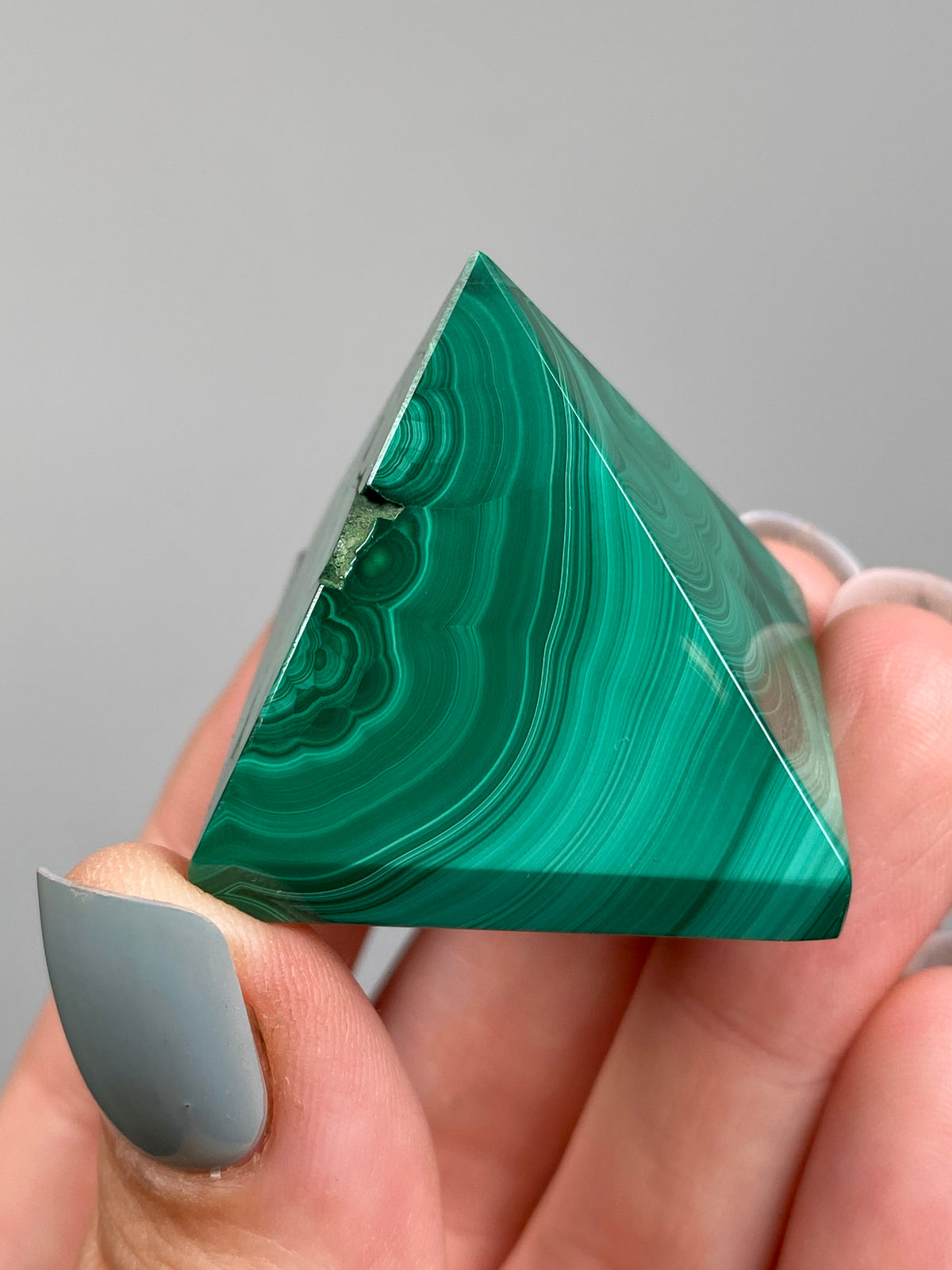 Malachite Pyramid (A)