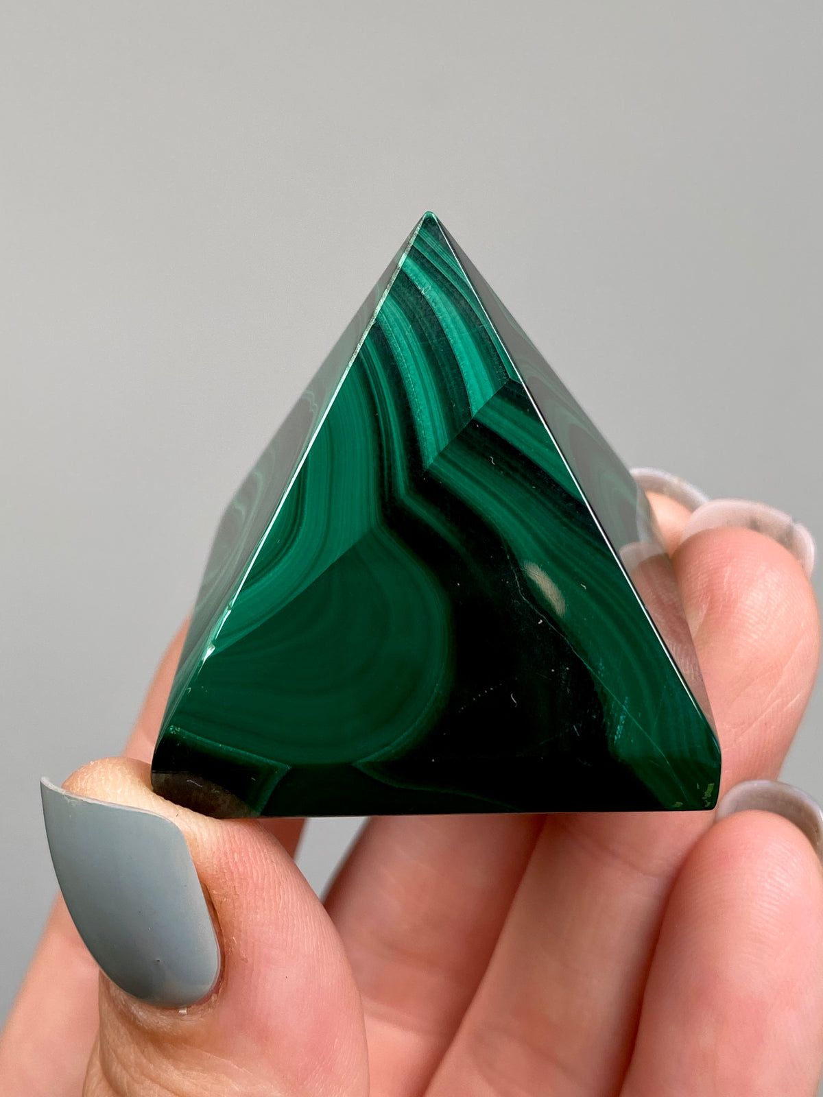 Malachite Pyramid (C)