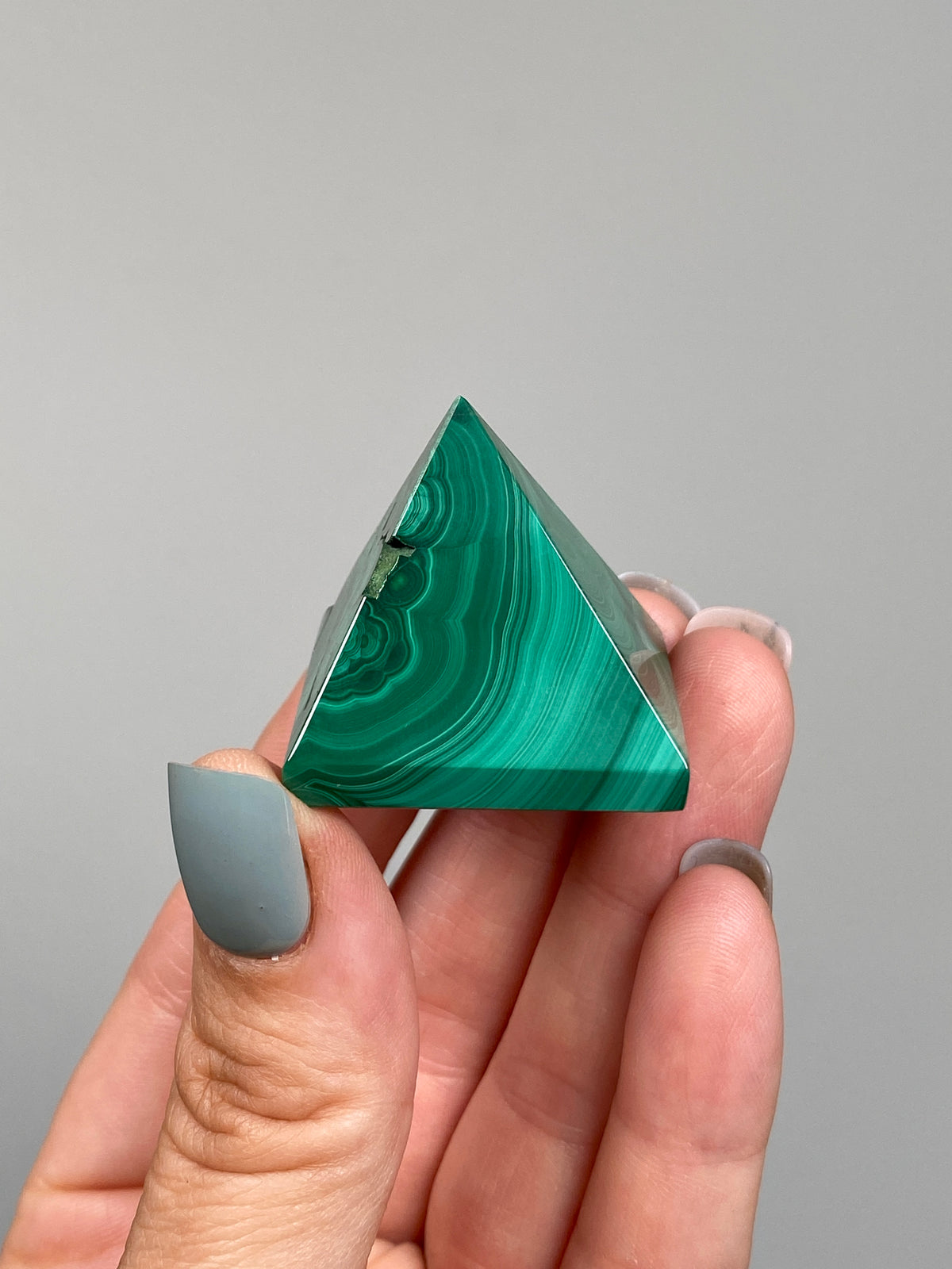 Malachite Pyramid (A)