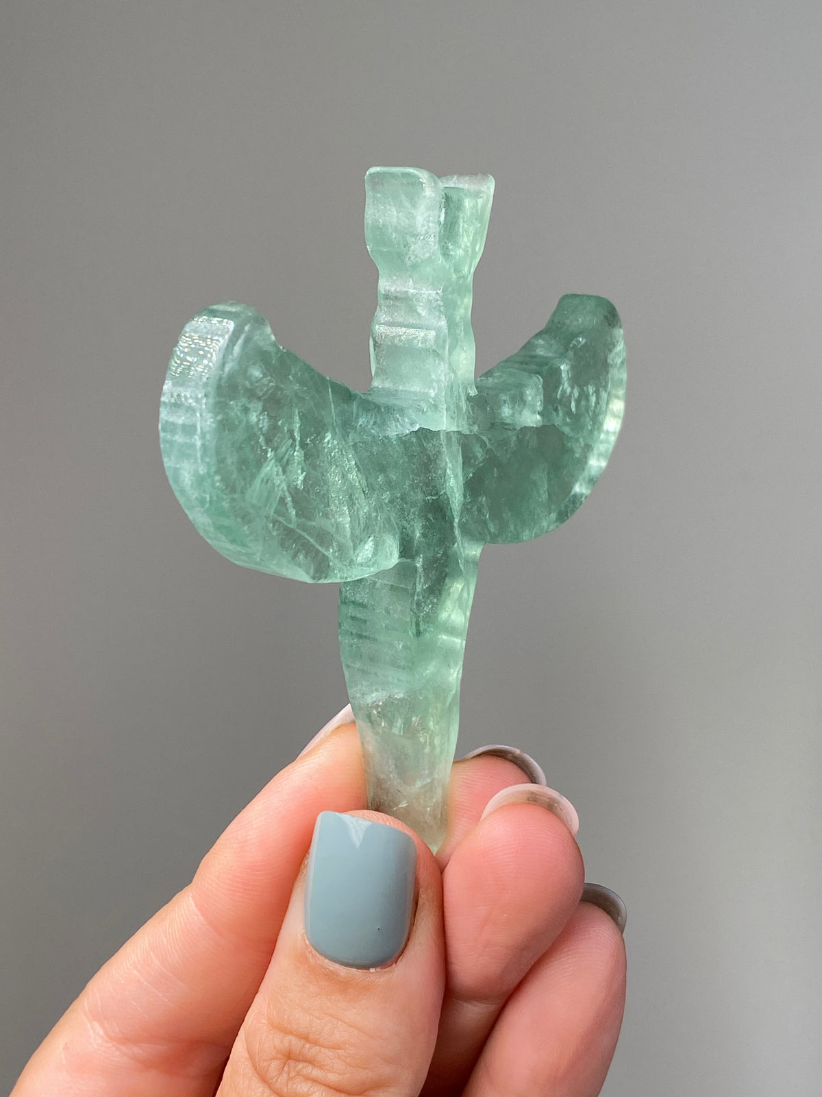 Green Fluorite Goddess Isis (E)