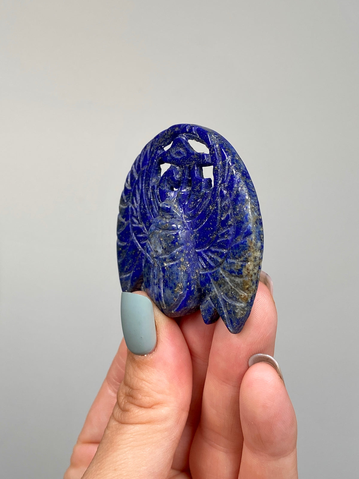 Lapis Lazuli Scarab (C)