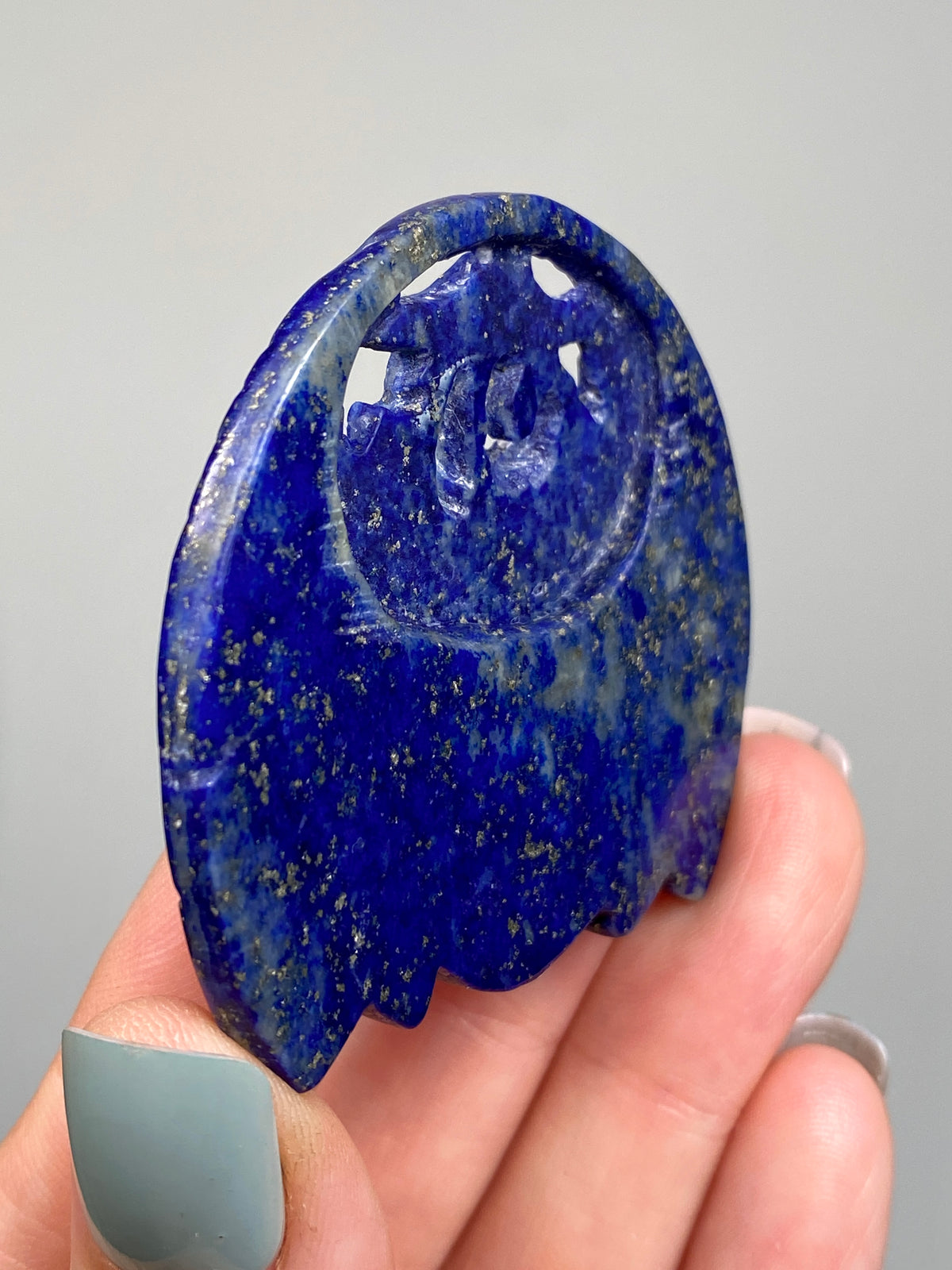 Lapis Lazuli Scarab (A)