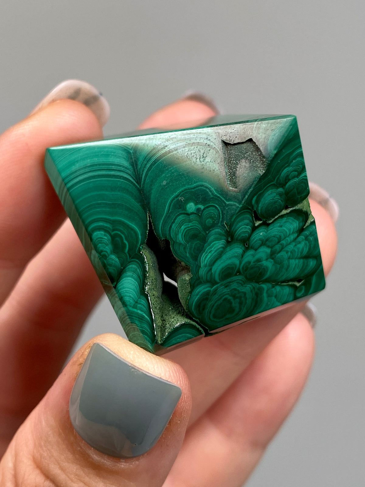 Malachite Pyramid (A)