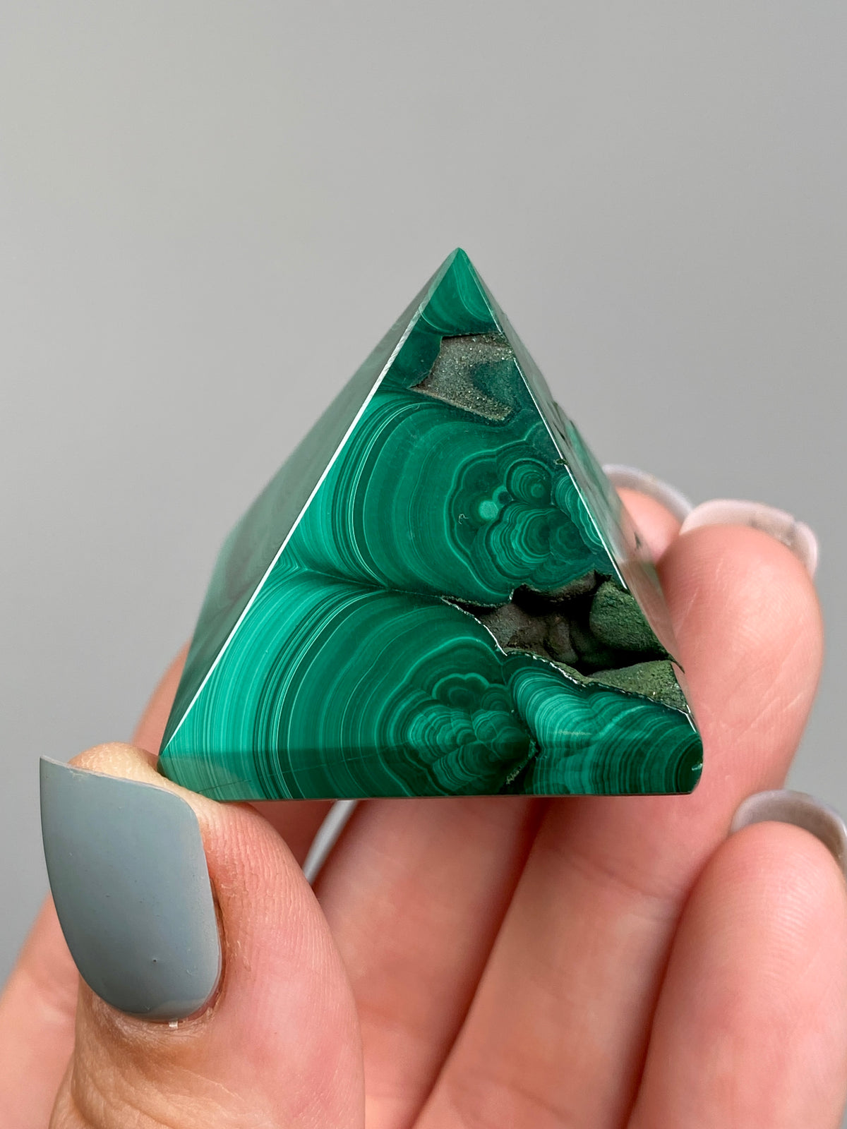 Malachite Pyramid (A)