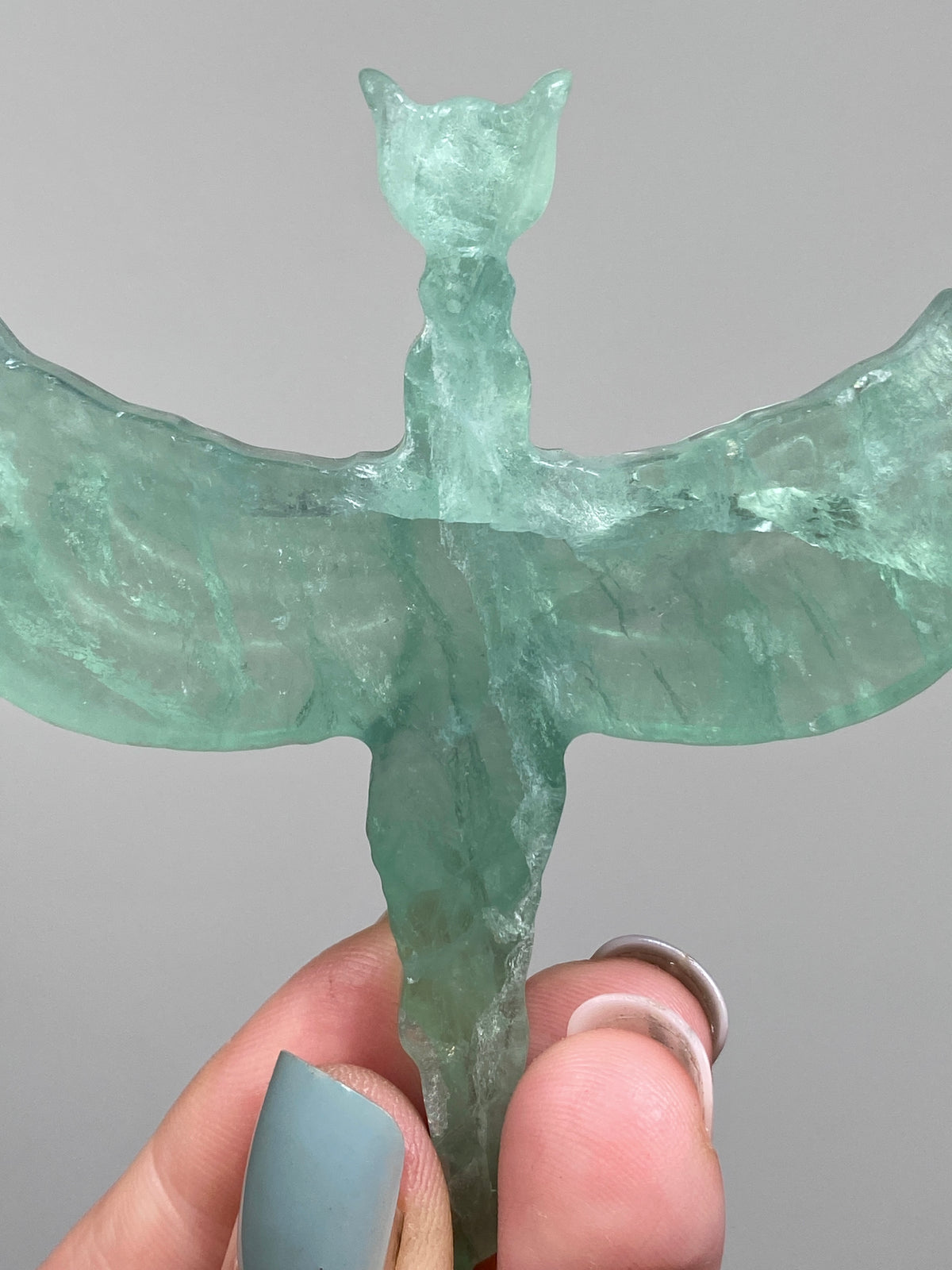 Green Fluorite Goddess Isis (E)