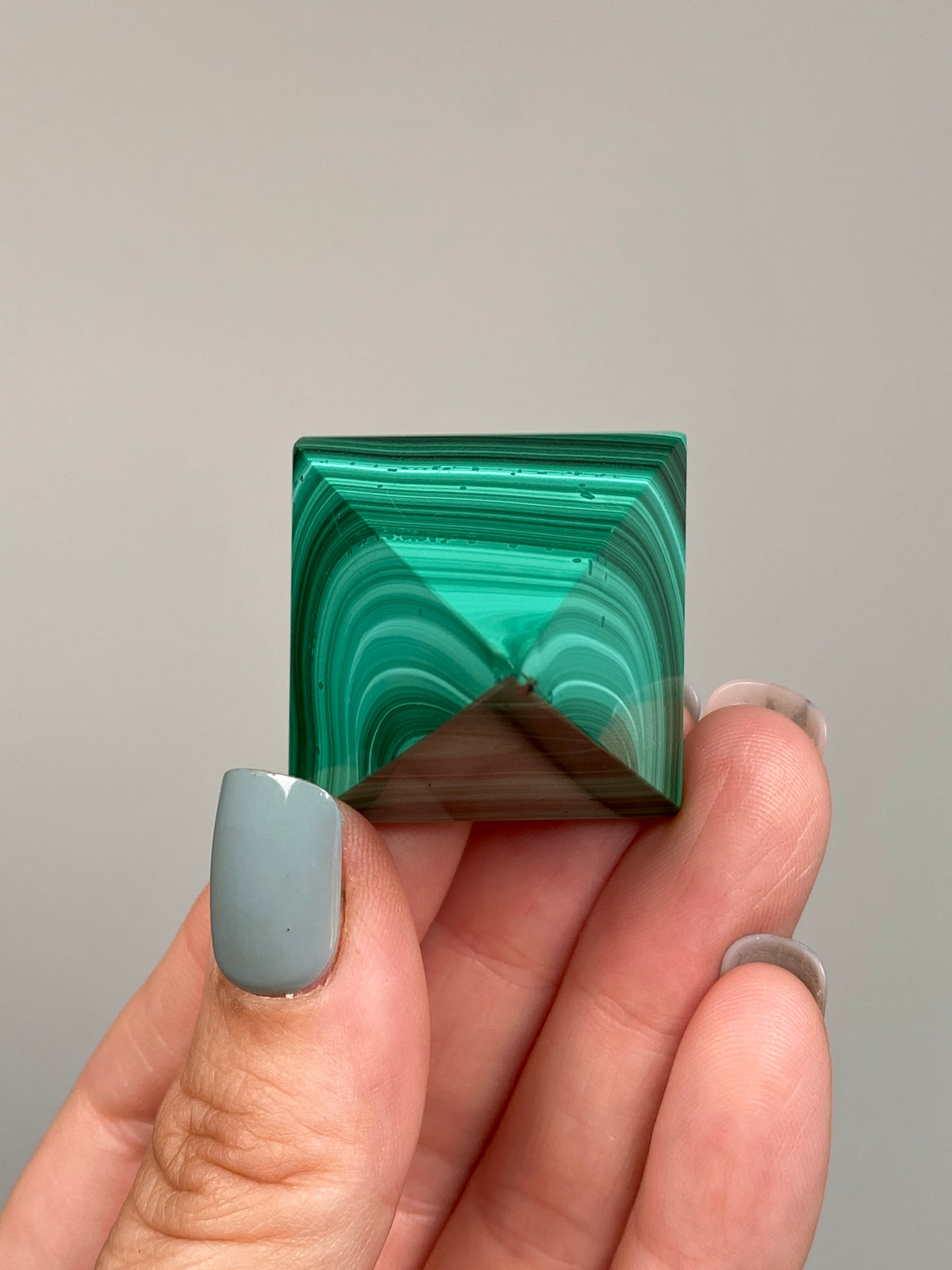Malachite Pyramid (B)