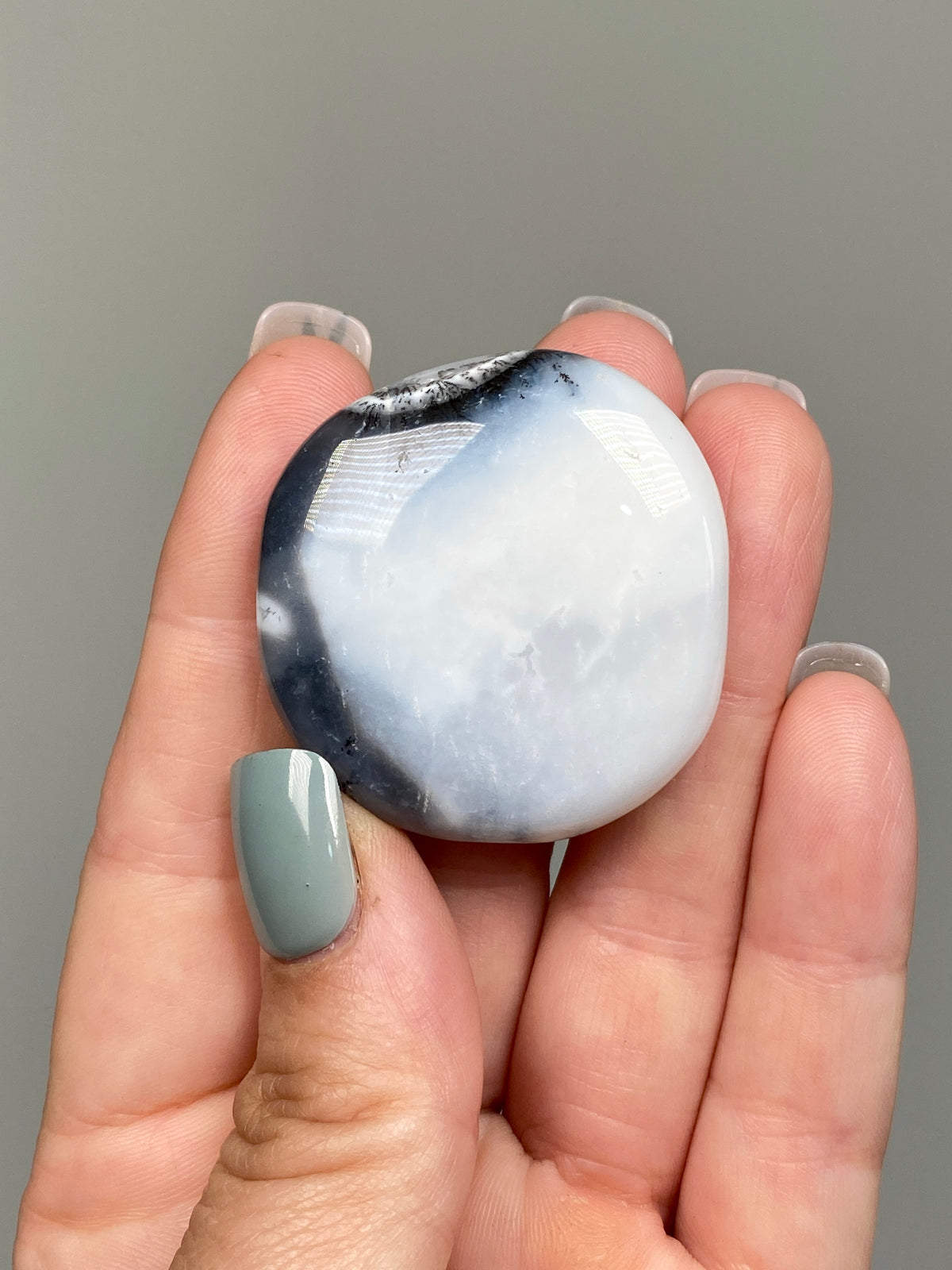 Turkish Dendritic Opal Flat Stone (R)
