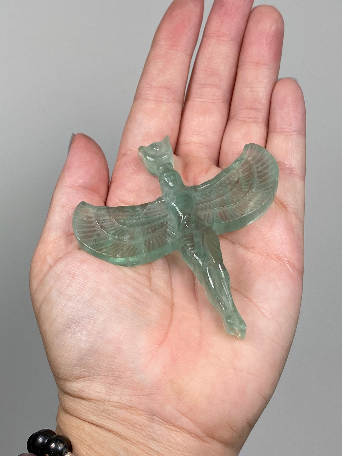 Green Fluorite Goddess Isis (E)