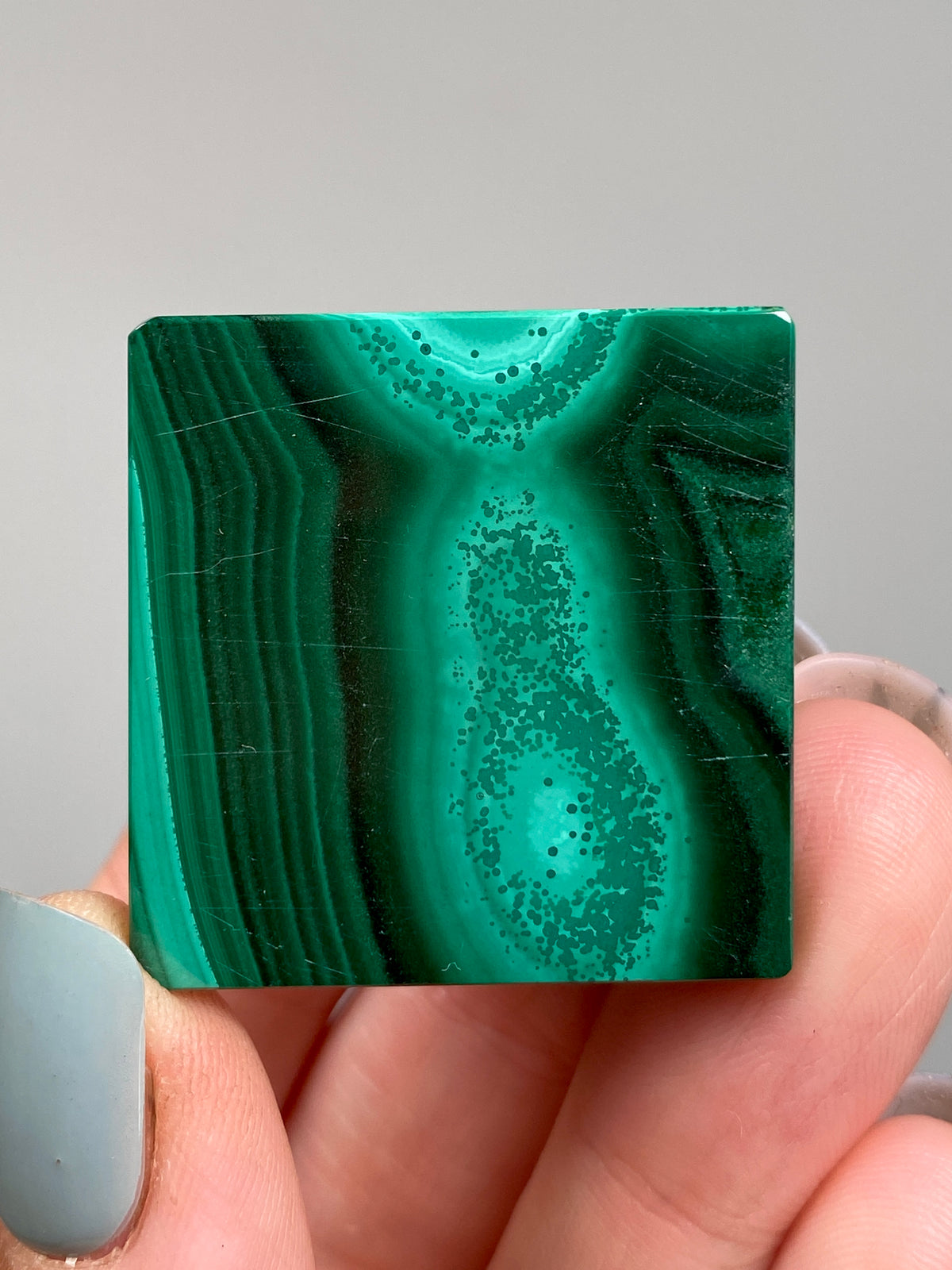 Malachite Pyramid (B)