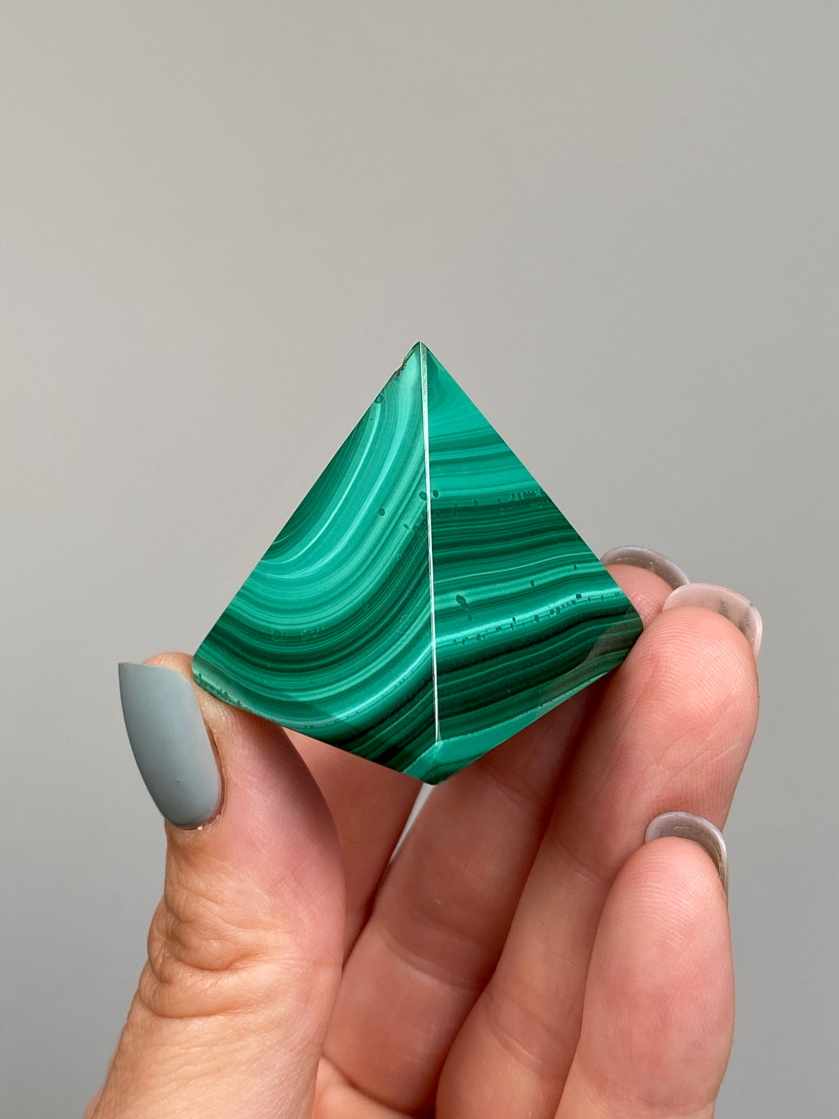 Malachite Pyramid (B)