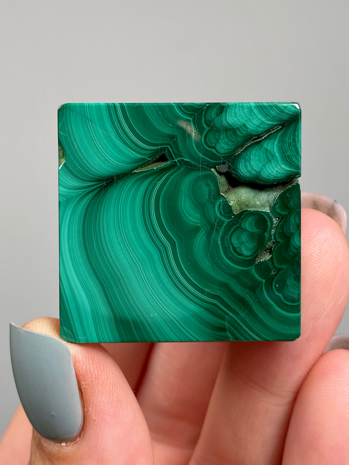 Malachite Pyramid (A)