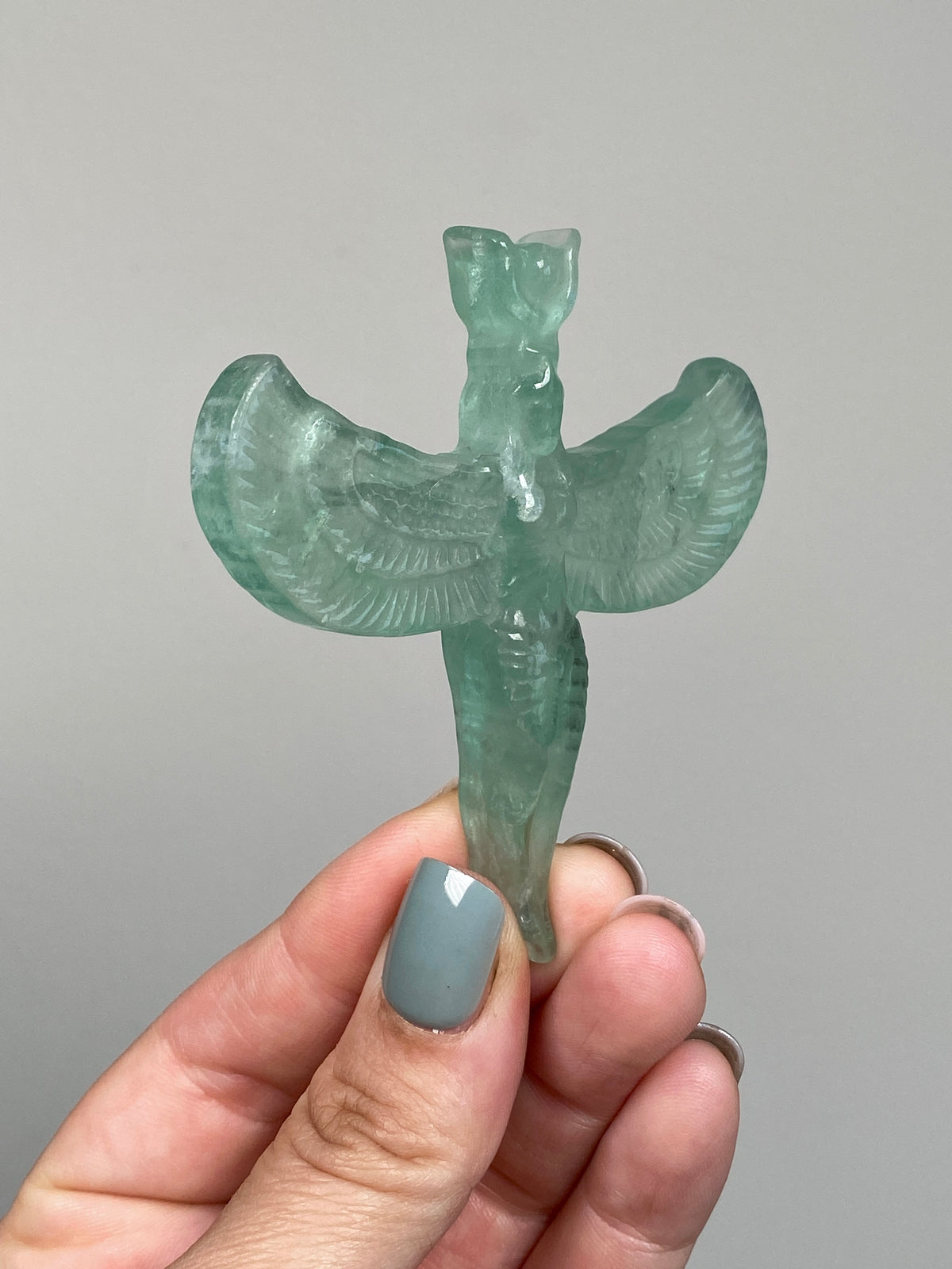 Green Fluorite Goddess Isis (E)