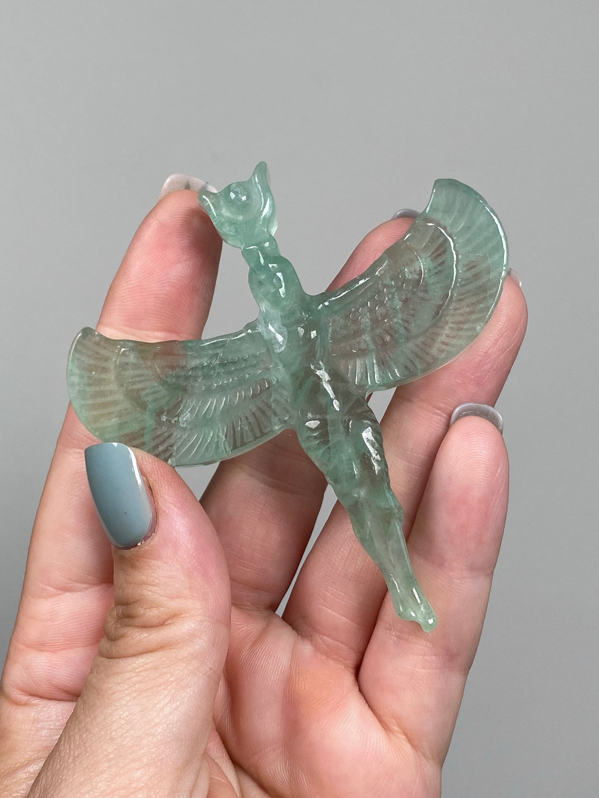 Green Fluorite Goddess Isis (E)