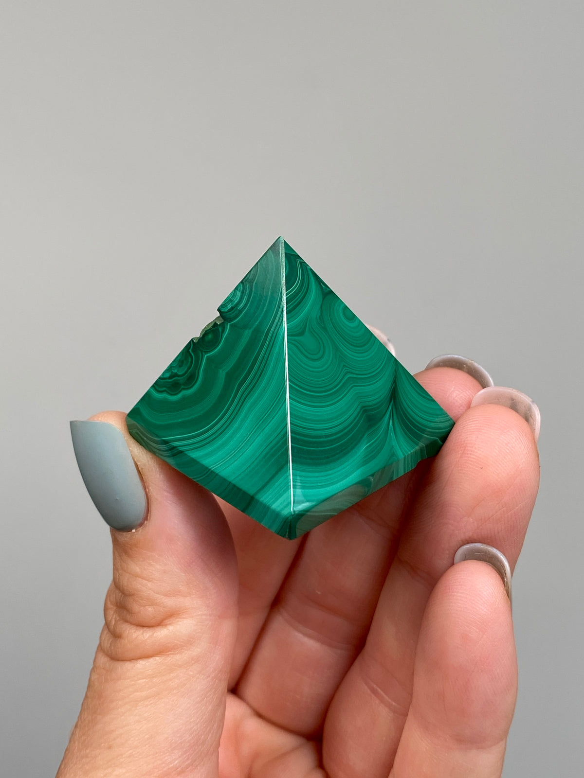 Malachite Pyramid (A)