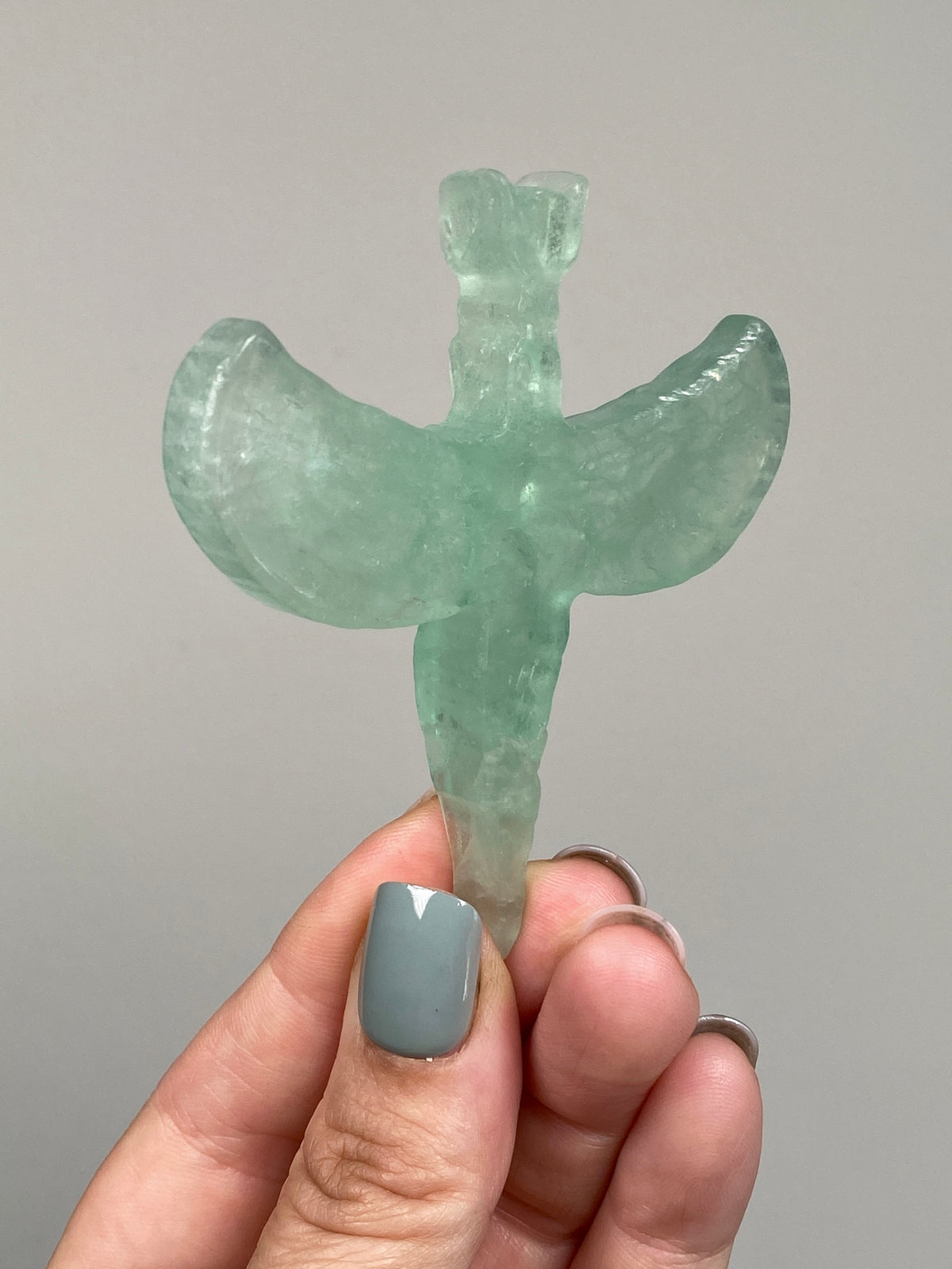 Green Fluorite Goddess Isis (B)