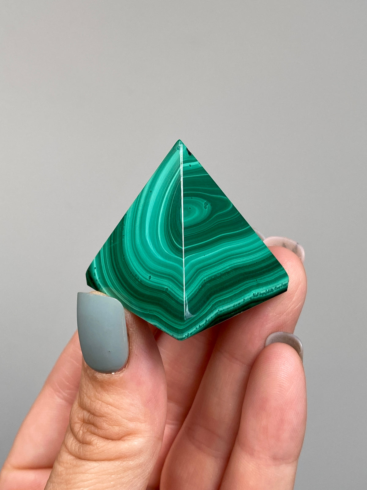 Malachite Pyramid (B)