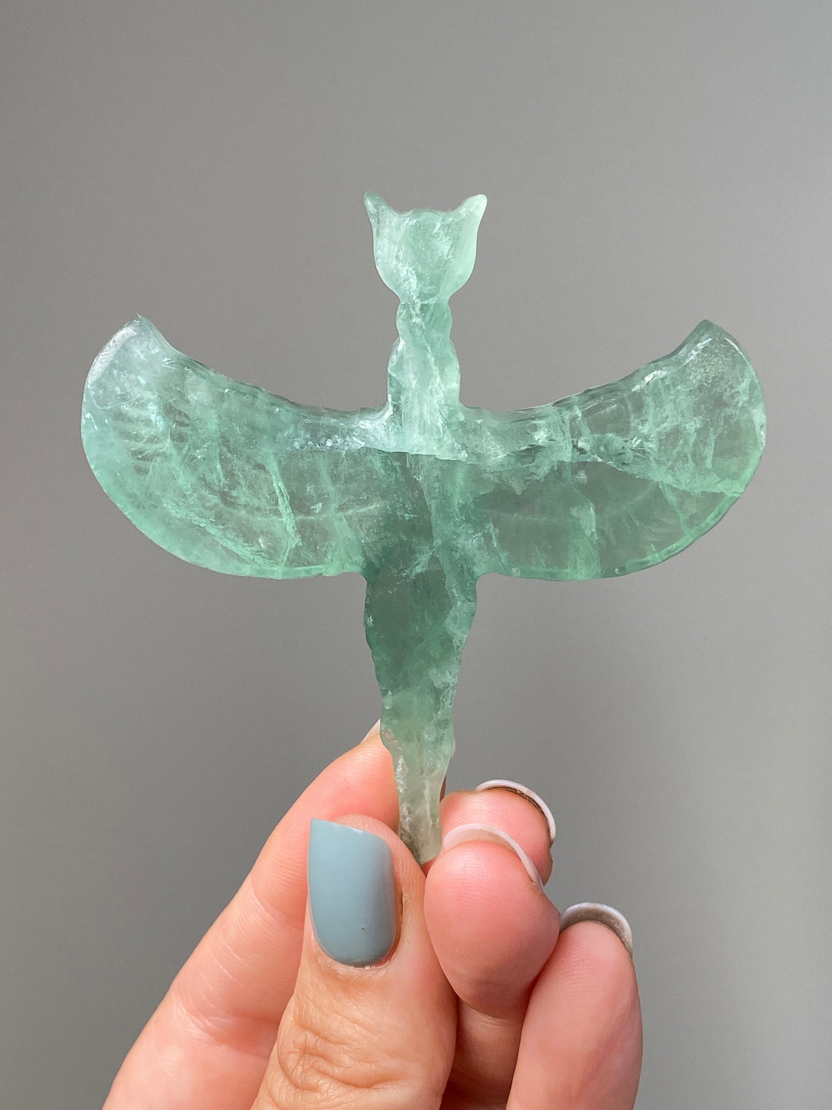 Green Fluorite Goddess Isis (E)