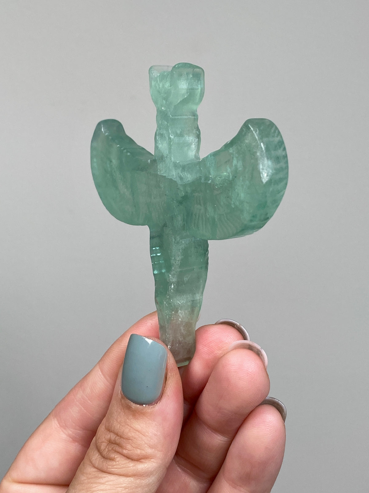 Green Fluorite Goddess Isis (E)