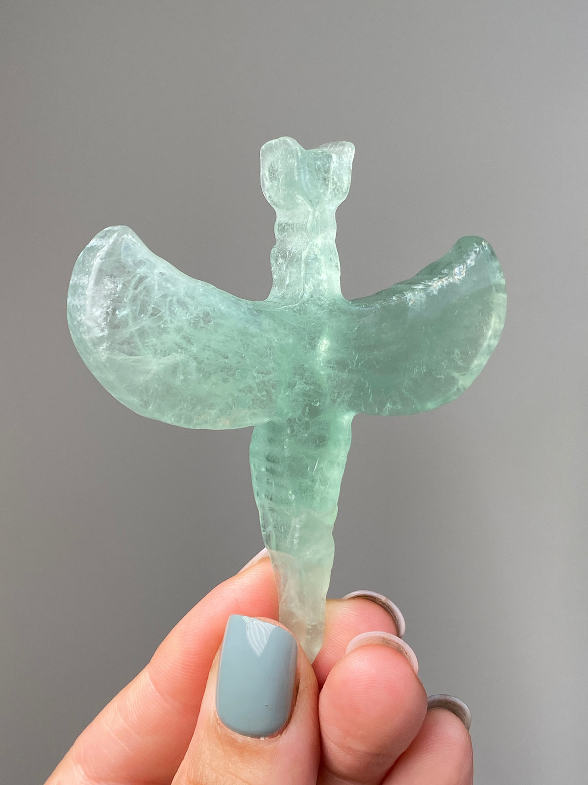 Green Fluorite Goddess Isis (B)