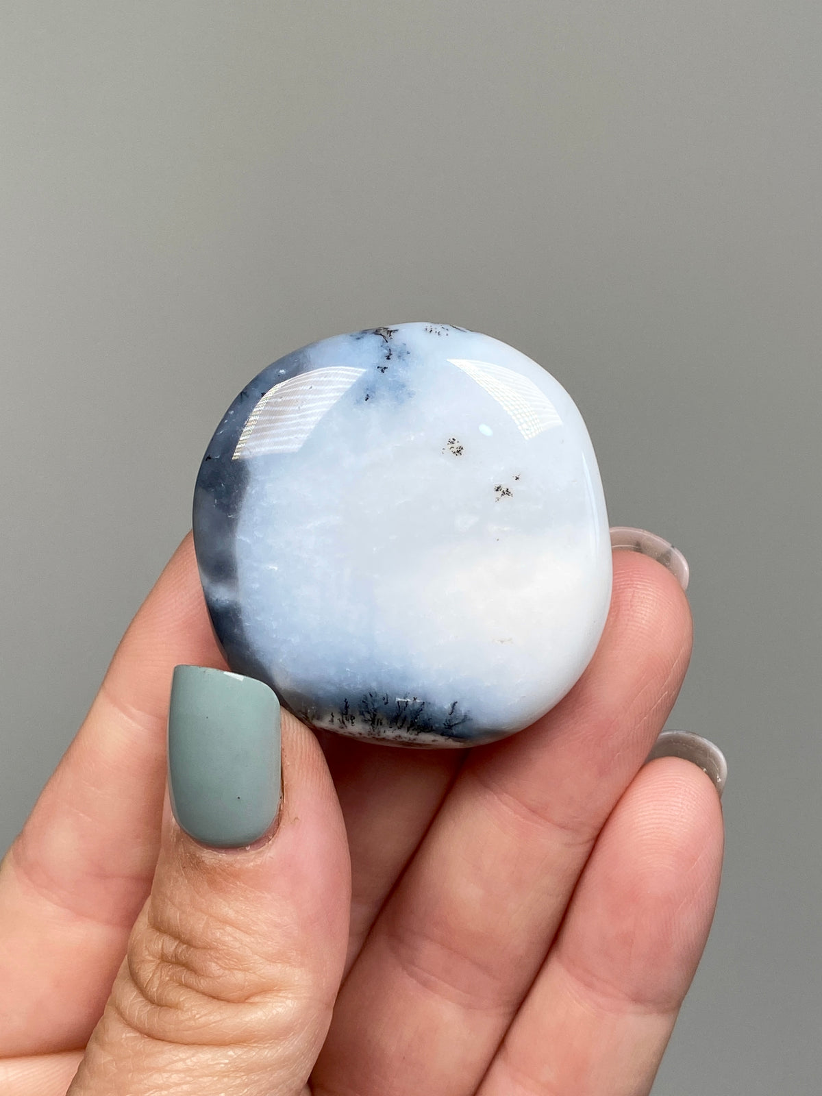 Turkish Dendritic Opal Flat Stone (R)
