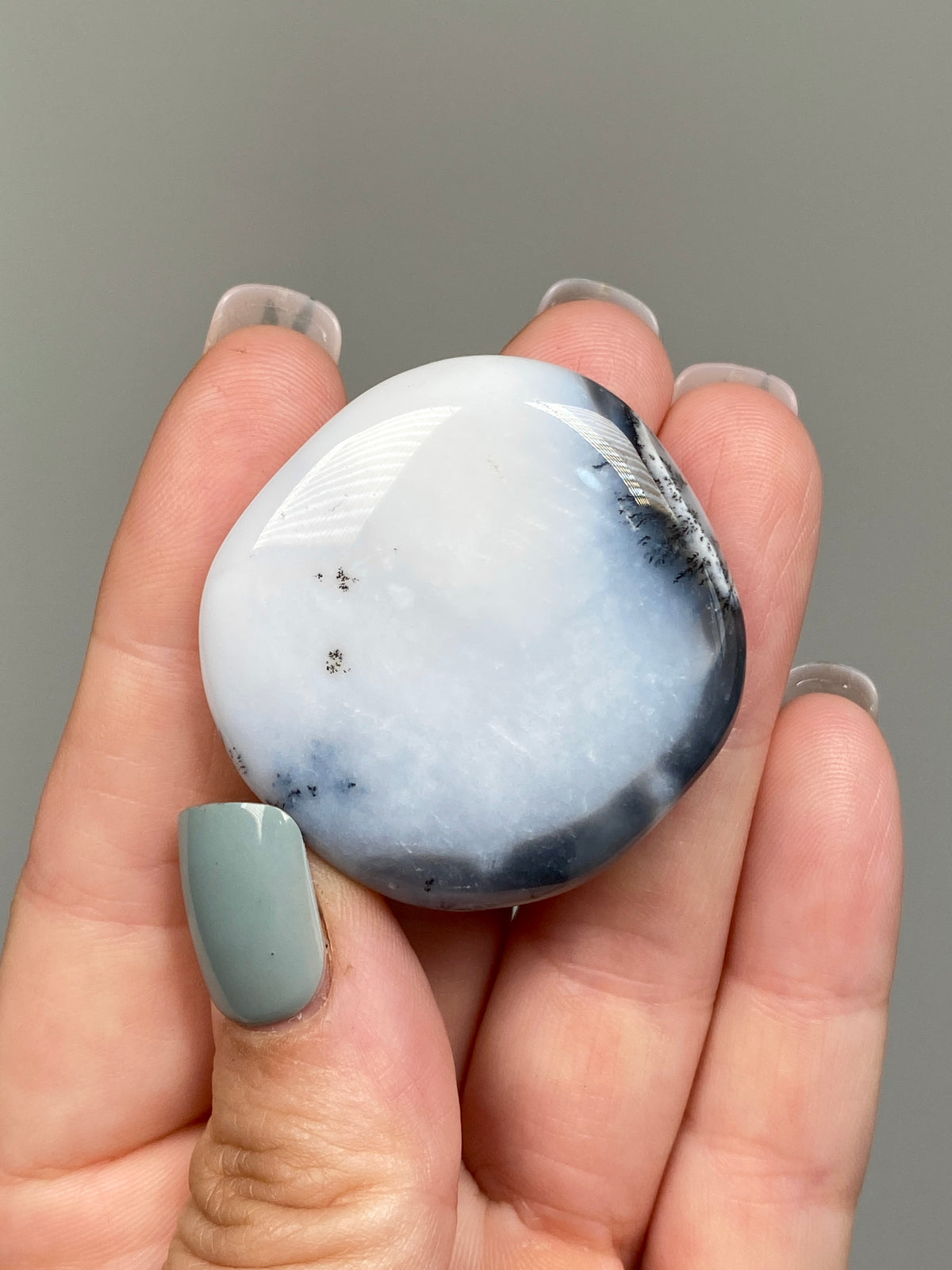 Turkish Dendritic Opal Flat Stone (R)