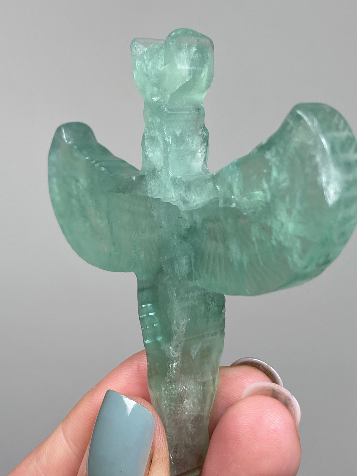 Green Fluorite Goddess Isis (E)