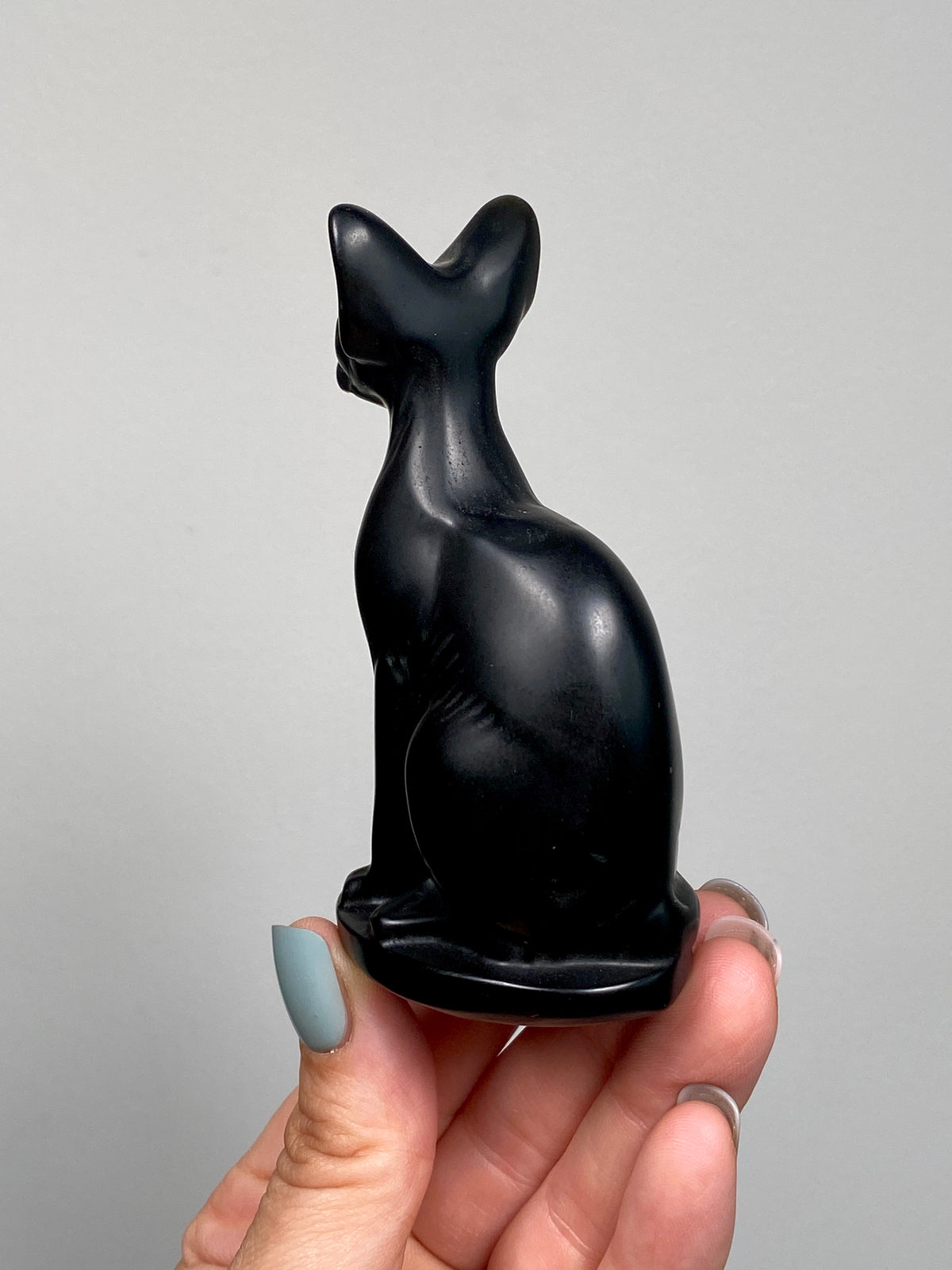 Black Obsidian Egyptian Bastet Cat