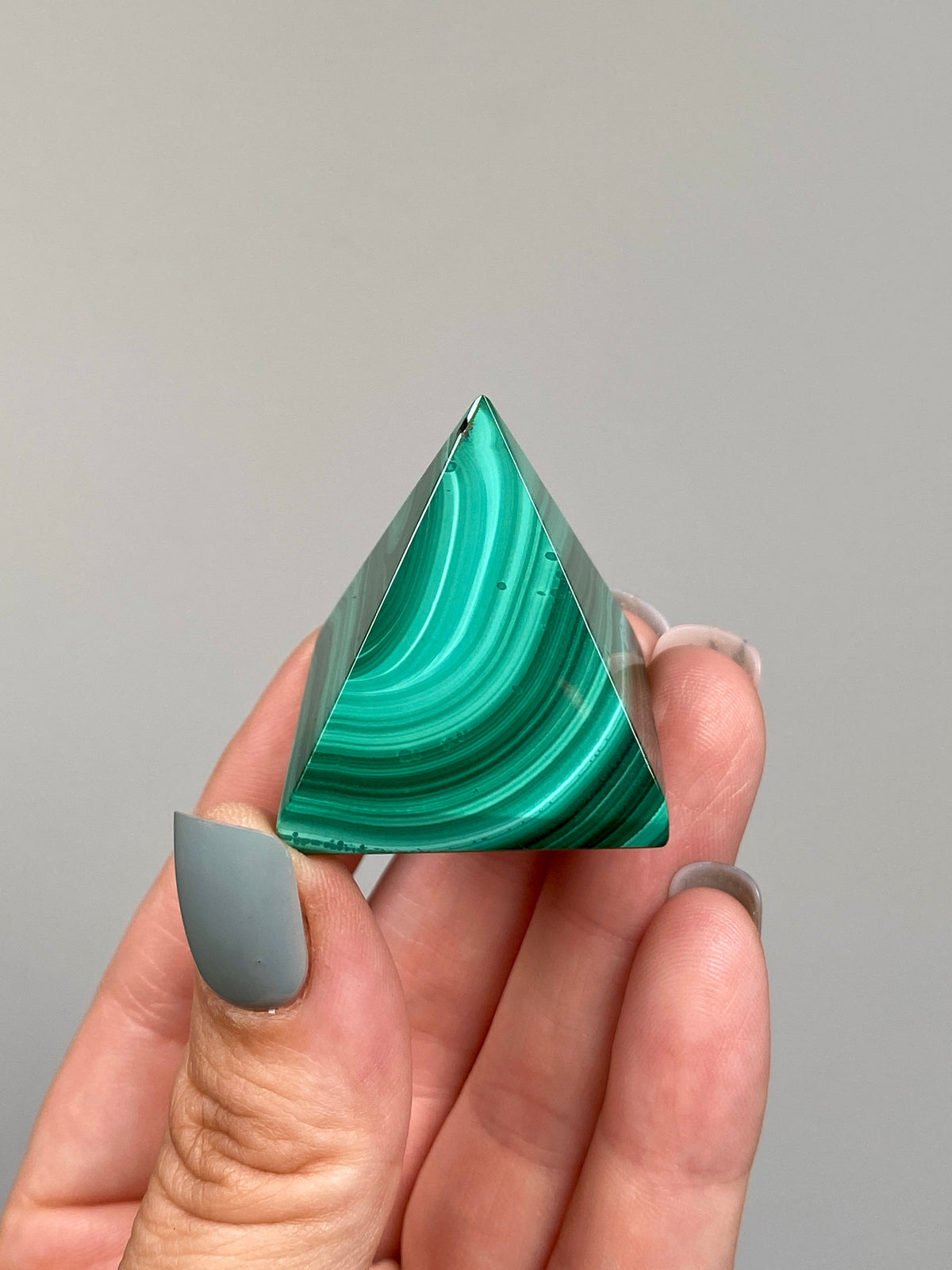 Malachite Pyramid (B)