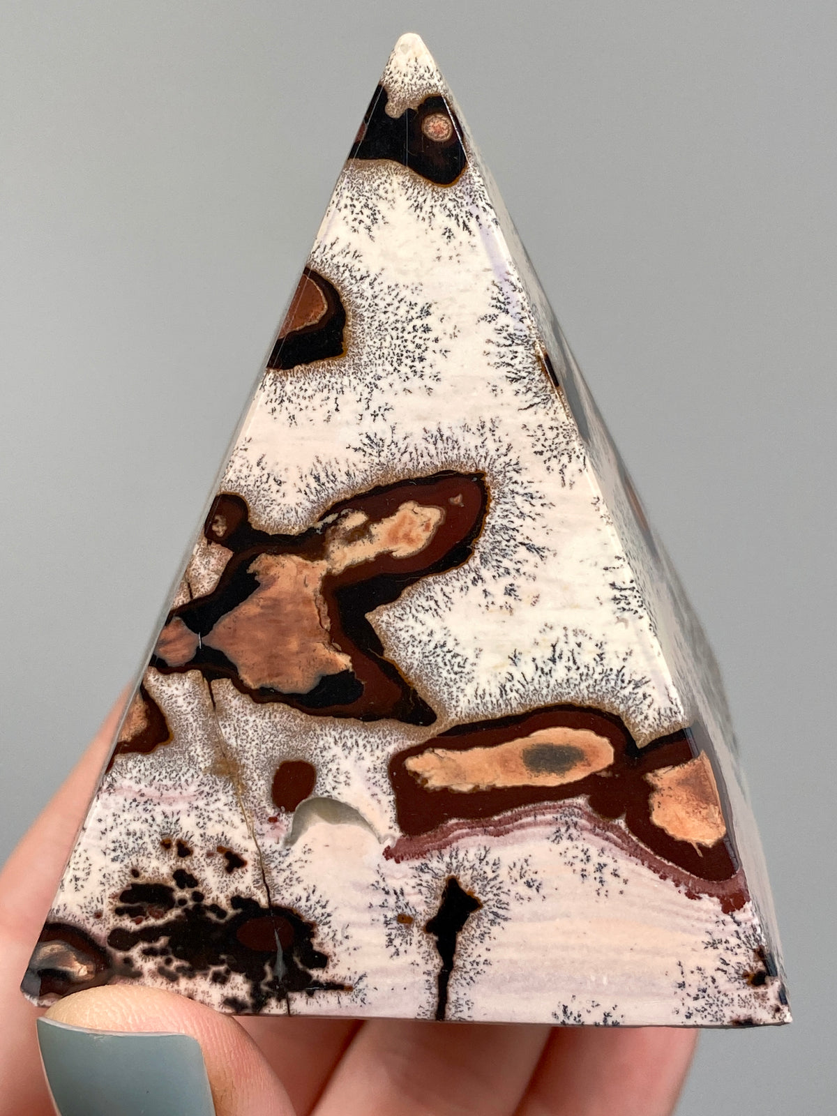 Picture Jasper Pyramid (C)