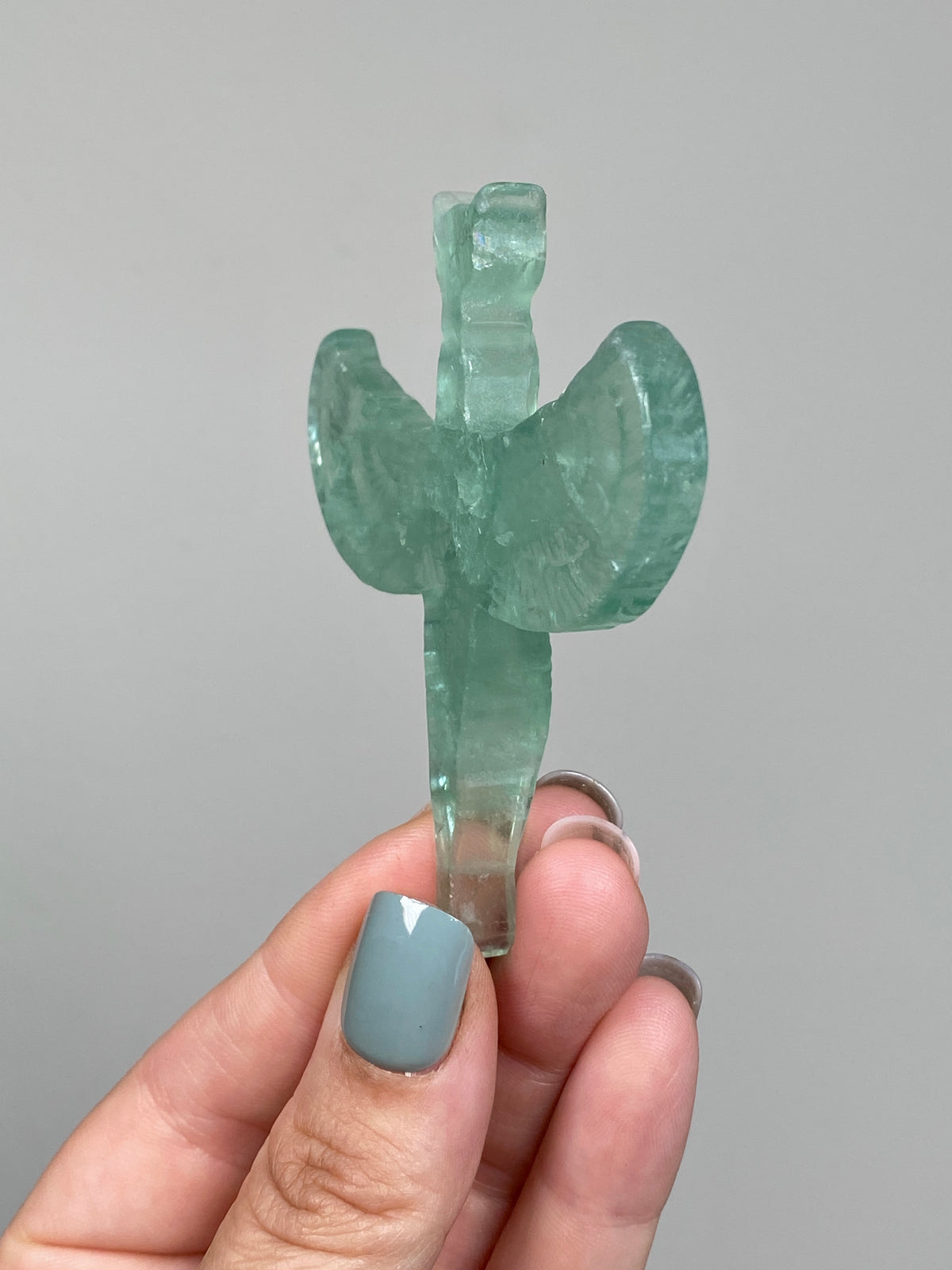 Green Fluorite Goddess Isis (D)