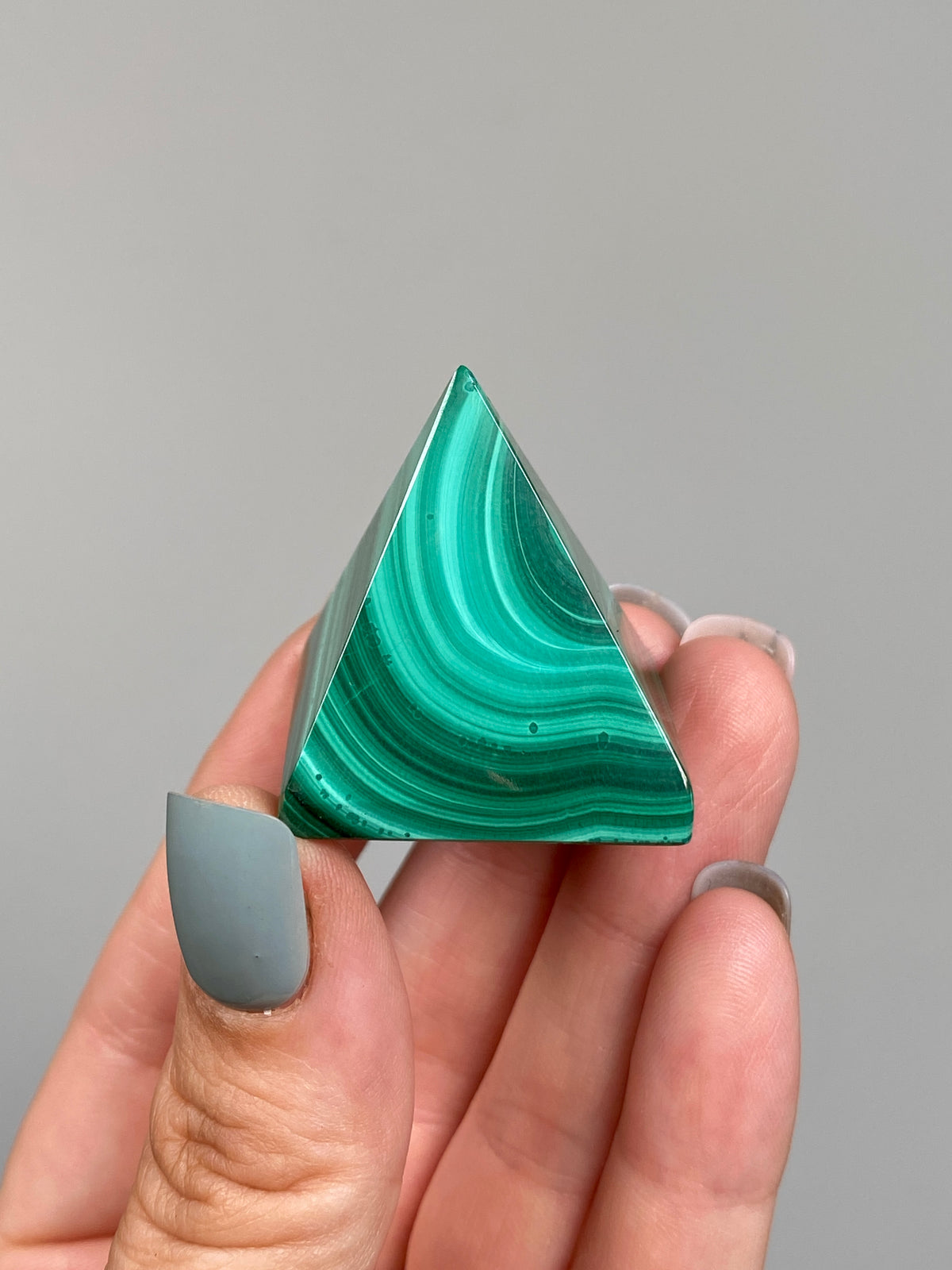 Malachite Pyramid (B)