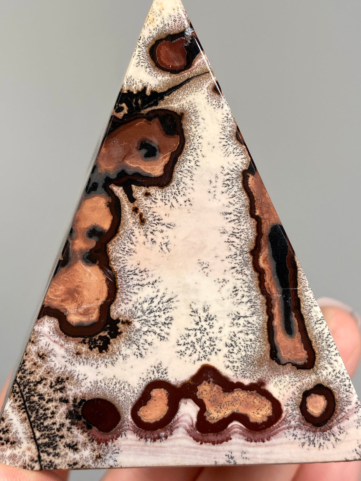 Picture Jasper Pyramid (C)