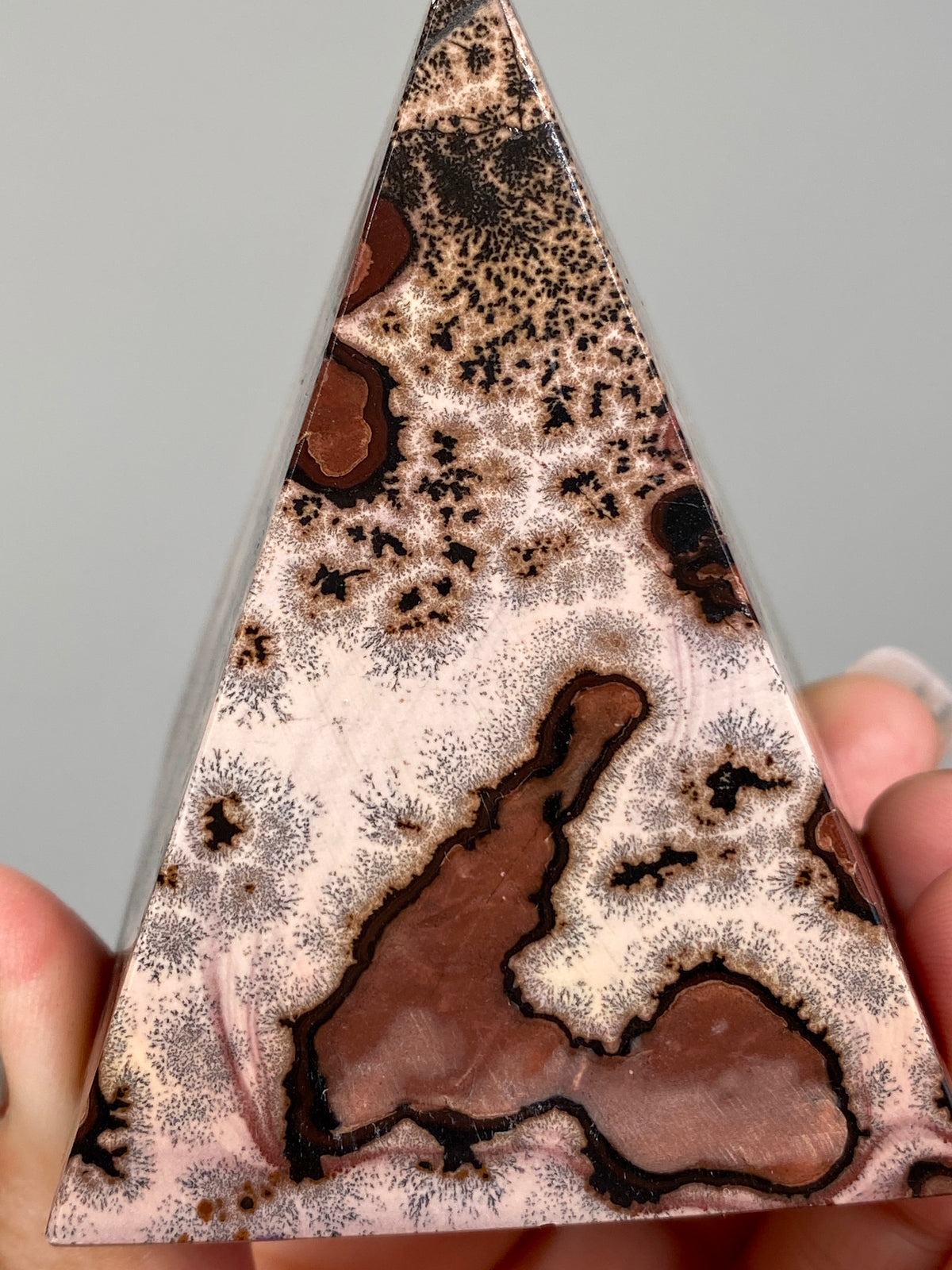 Picture Jasper Pyramid (A)