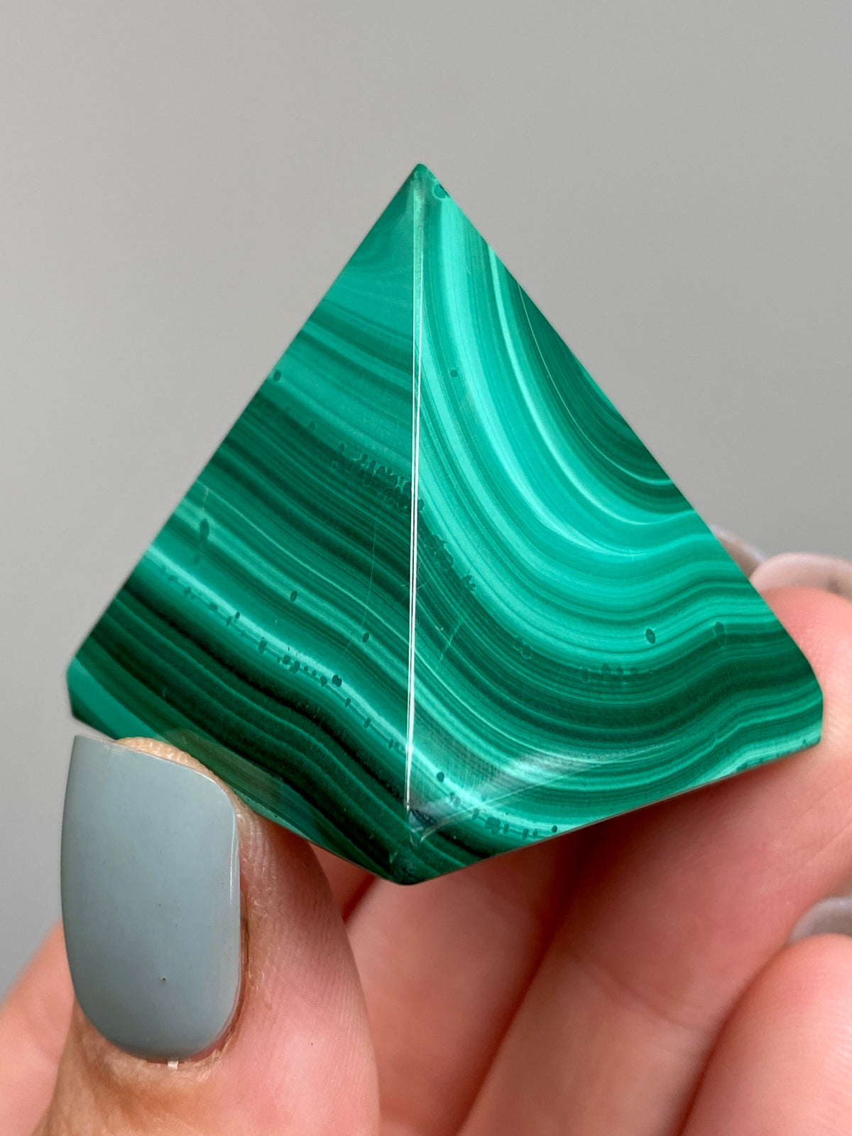 Malachite Pyramid (B)