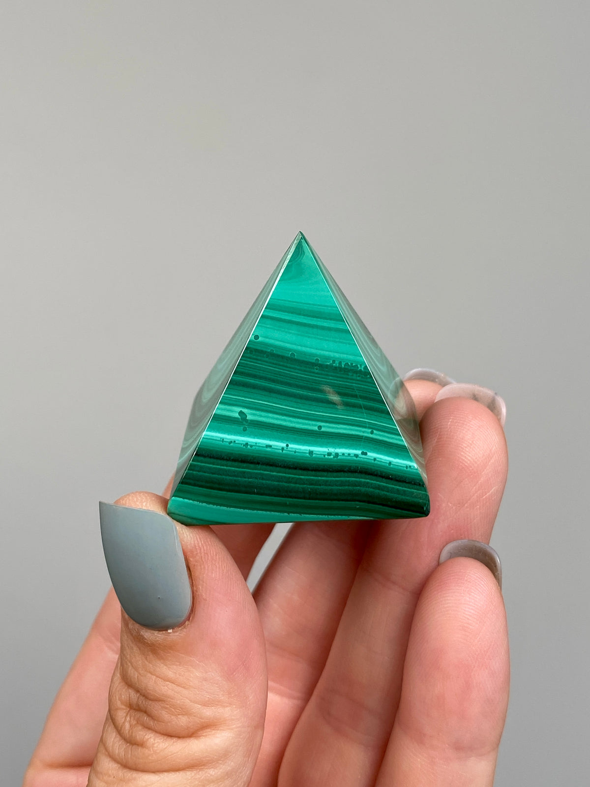 Malachite Pyramid (B)