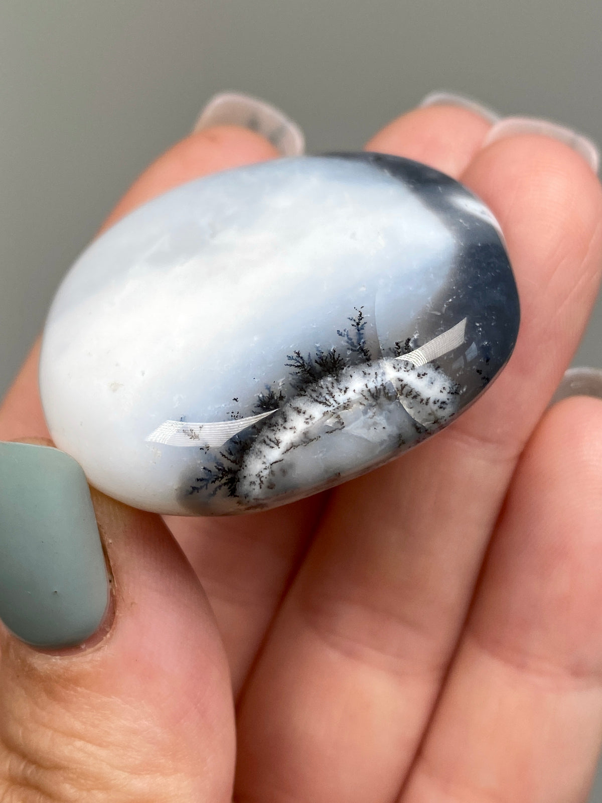 Turkish Dendritic Opal Flat Stone (R)
