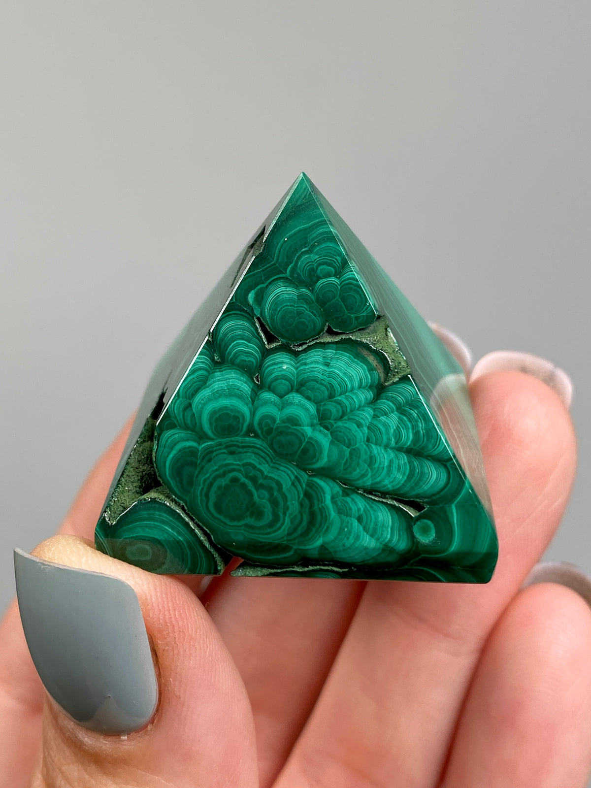 Malachite Pyramid (A)