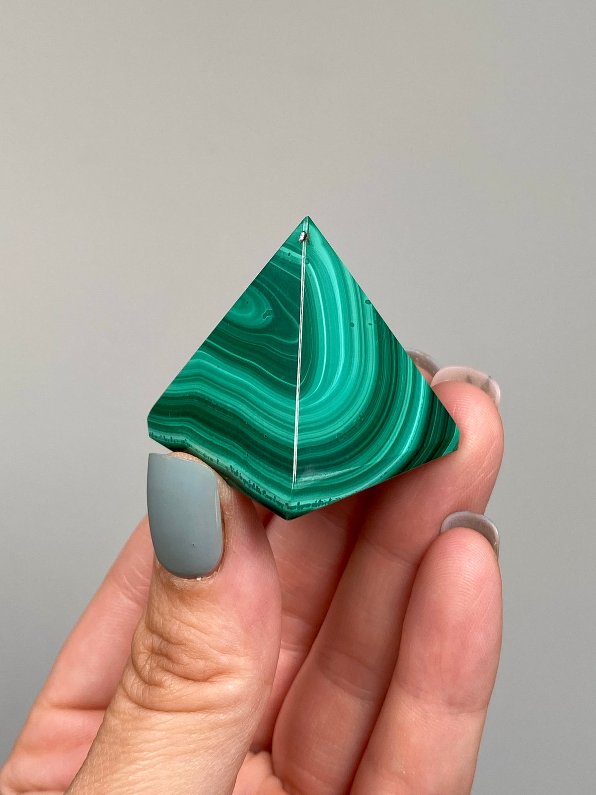 Malachite Pyramid (B)