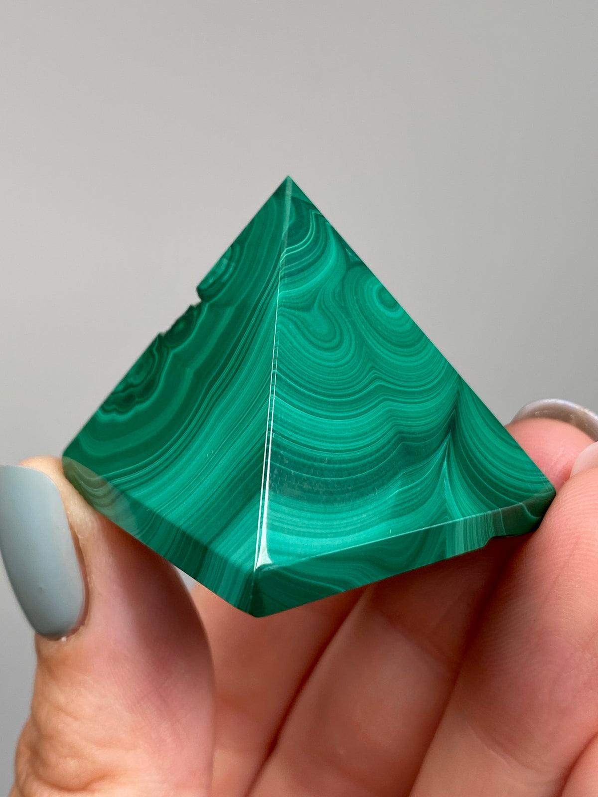 Malachite Pyramid (A)