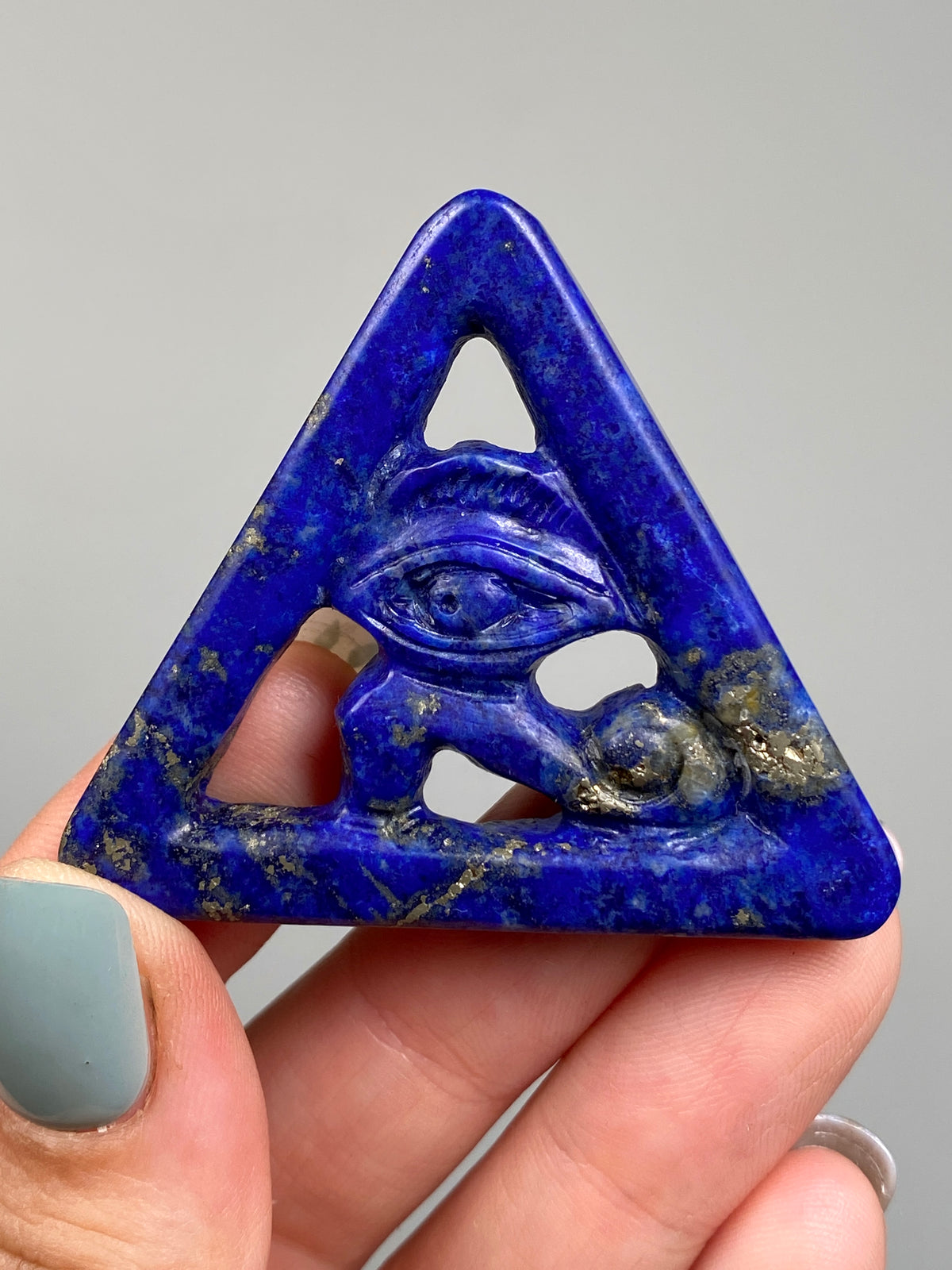 Lapis Lazuli Eye of Horus (B)