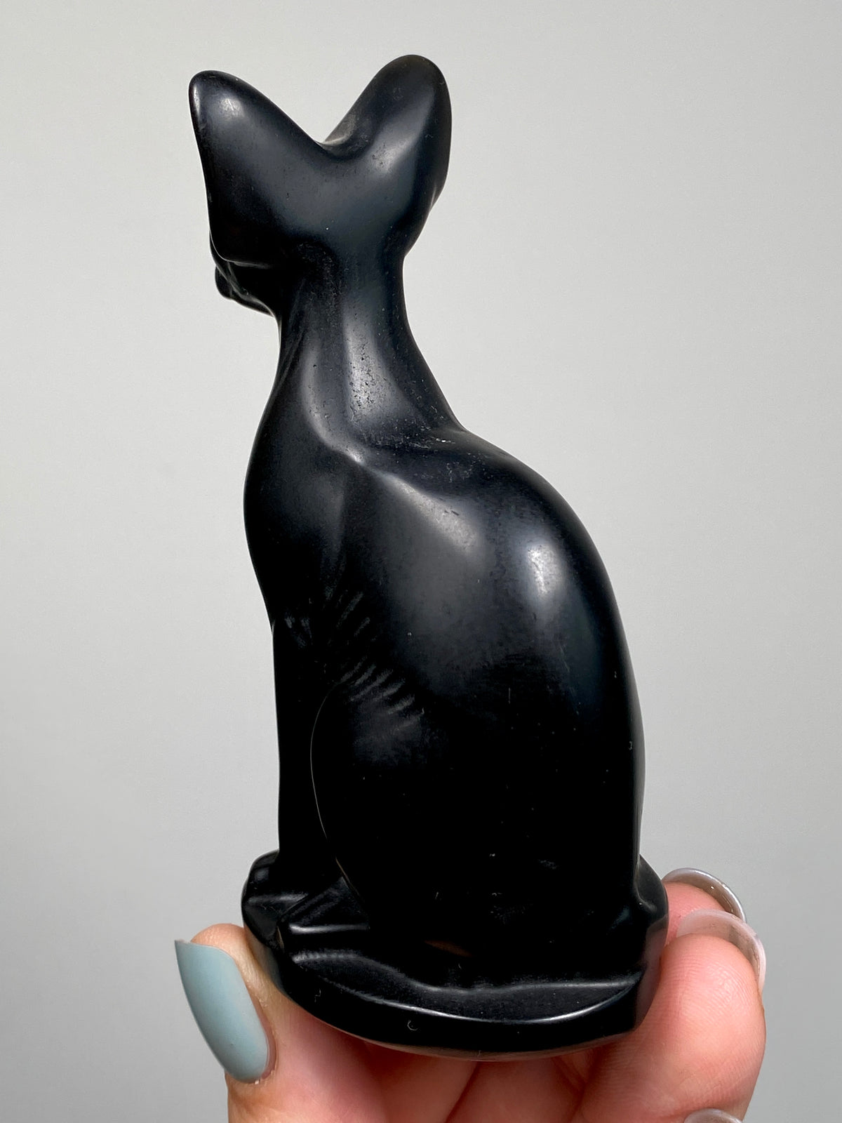 Black Obsidian Egyptian Bastet Cat