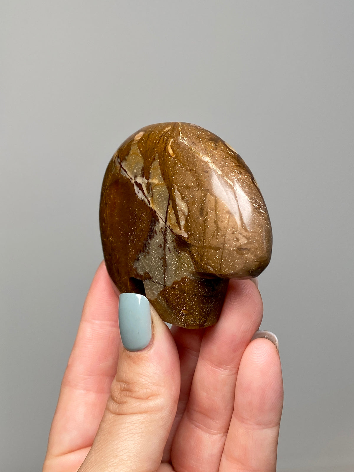 Outback Jasper Bear (E) | Hand Carved Banded Chert Bear