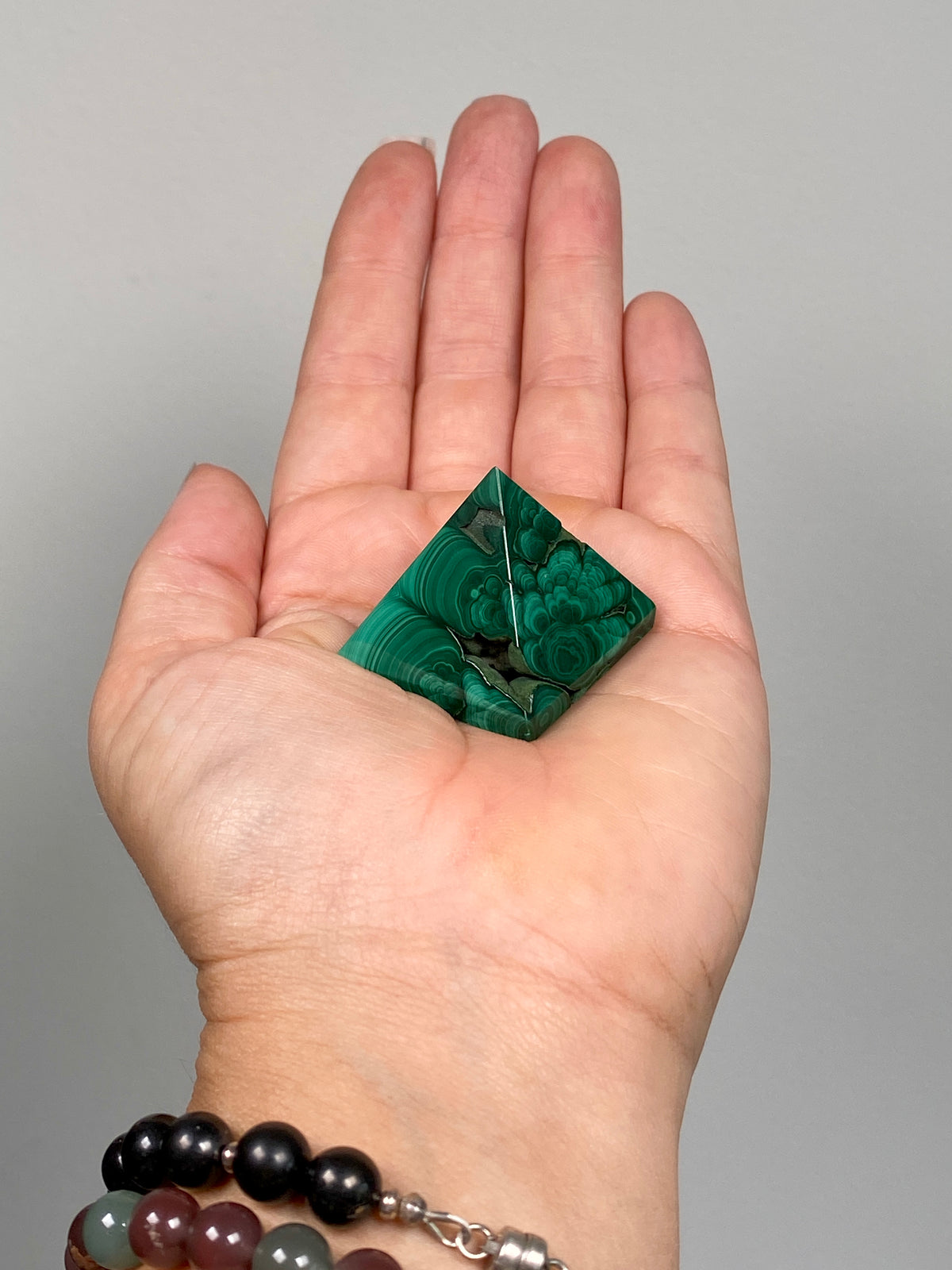 Malachite Pyramid (A)