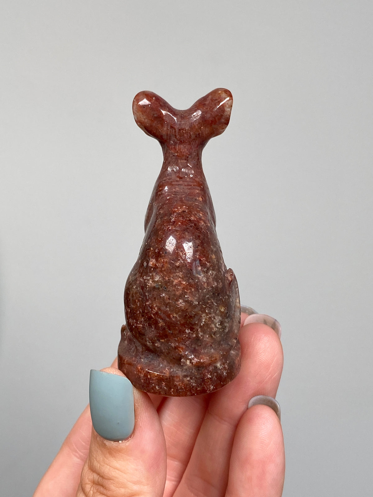 Egyptian Bastet Cat (A) | Red Aventurine