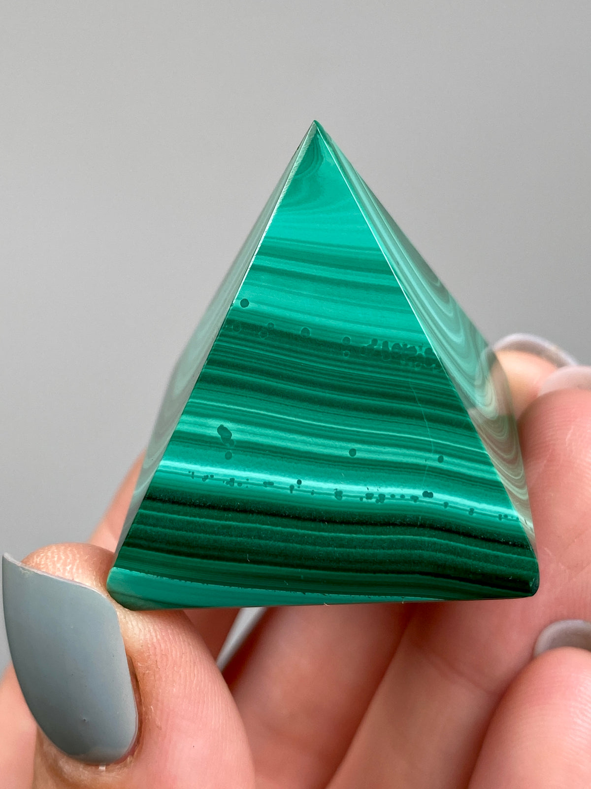 Malachite Pyramid (B)